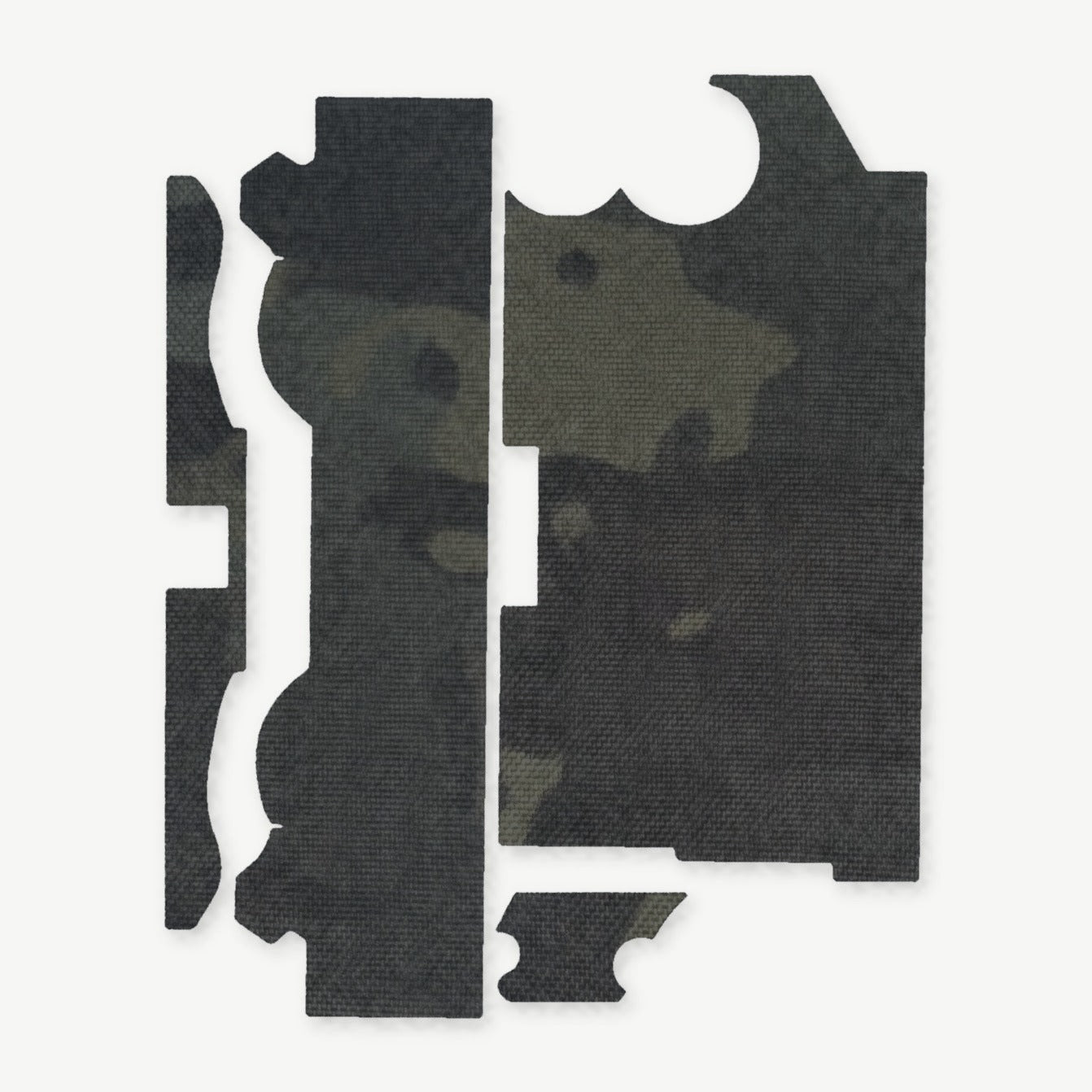 Light Wrap Kit for Streamlight TLR-1 HL-X - die-cut Cordura 1000D kit pieces in MultiCam Black - Combat Textiles