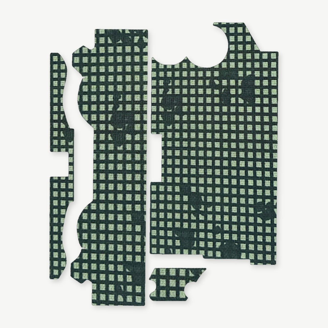 Light Wrap Kit for Streamlight TLR-1 HL-X - die-cut Cordura 1000D kit pieces in Desert Night Camo - Combat Textiles