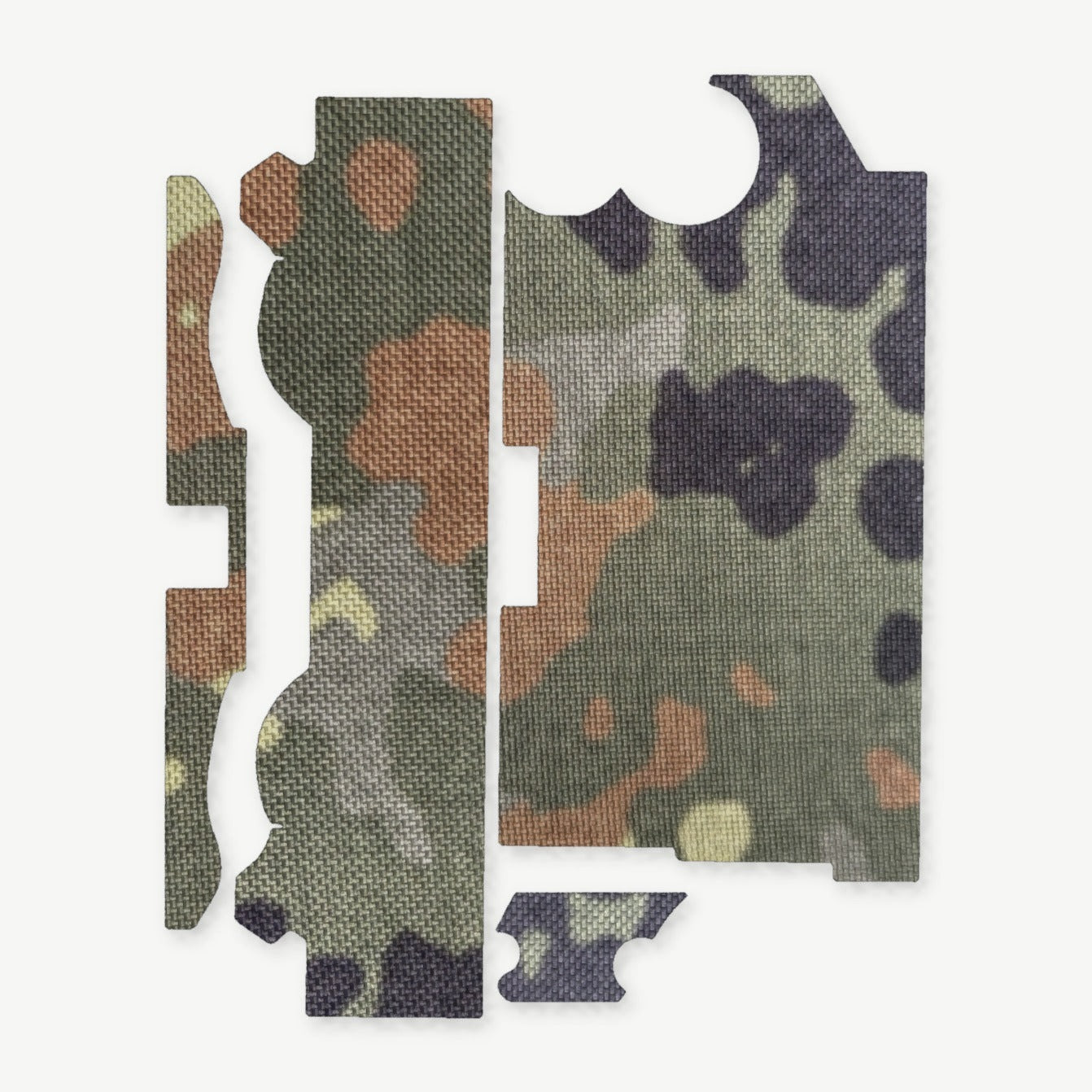Light Wrap Kit for Streamlight TLR-1 HL-X - die-cut Cordura 1000D kit pieces in Flecktarn - Combat Textiles