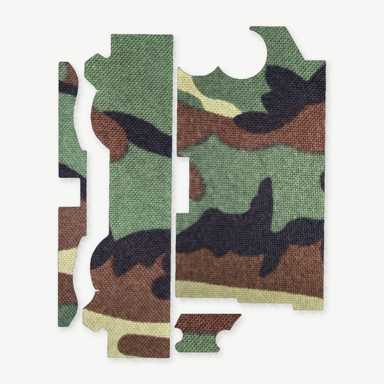 Light Wrap Kit for Streamlight TLR-1 HL-X - die-cut Cordura 1000D kit pieces in M81 Woodland - Combat Textiles