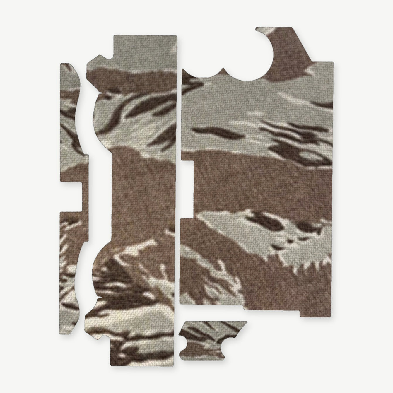 Light Wrap Kit for Streamlight TLR-1 HL-X - die-cut Cordura 1000D kit pieces in Tiger Stripe (ABU) - Combat Textiles