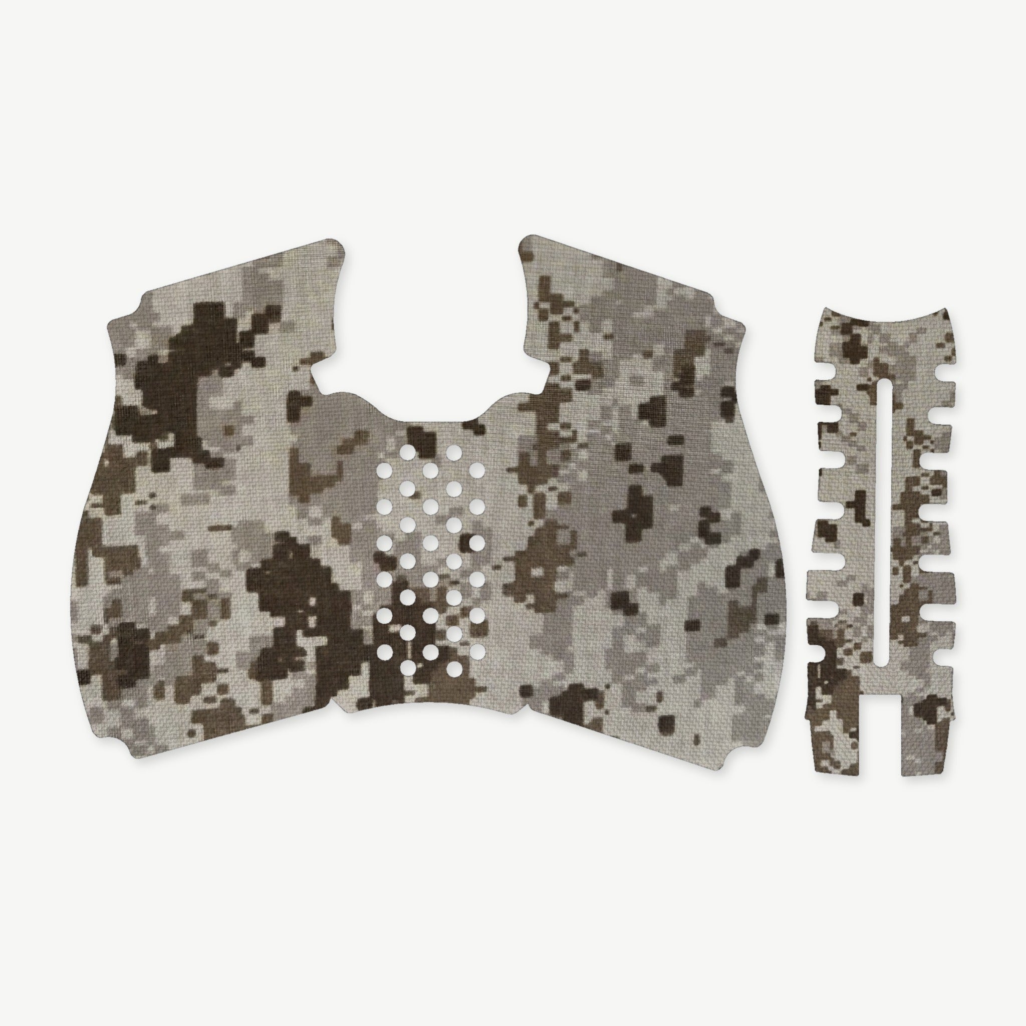 Grip Kit for HK VP9A1 K - die-cut Cordura 1000D kit pieces in ACU (Desert) - Combat Textiles