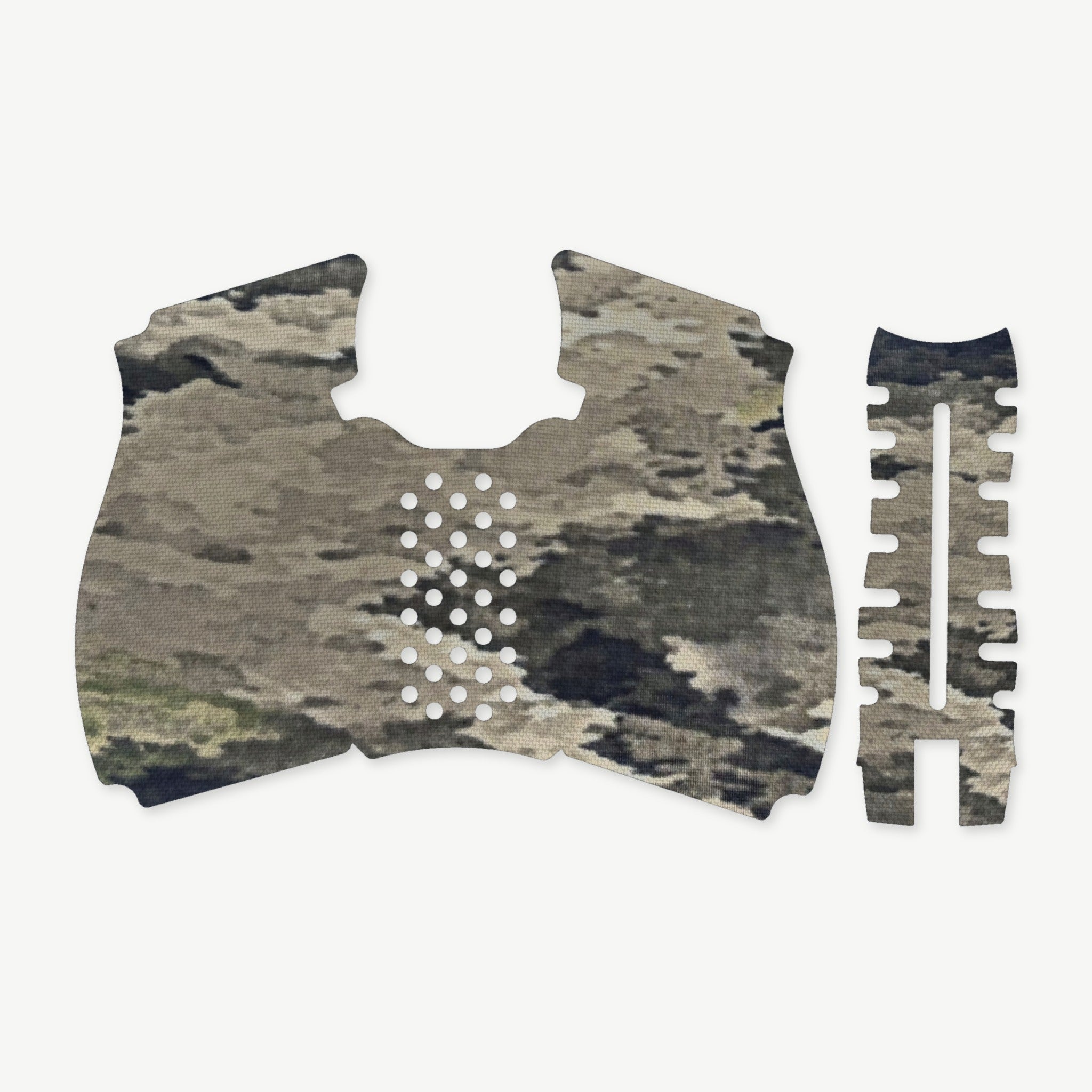 Grip Kit for HK VP9A1 K - die-cut Cordura 1000D kit pieces in A-TACS iX - Combat Textiles