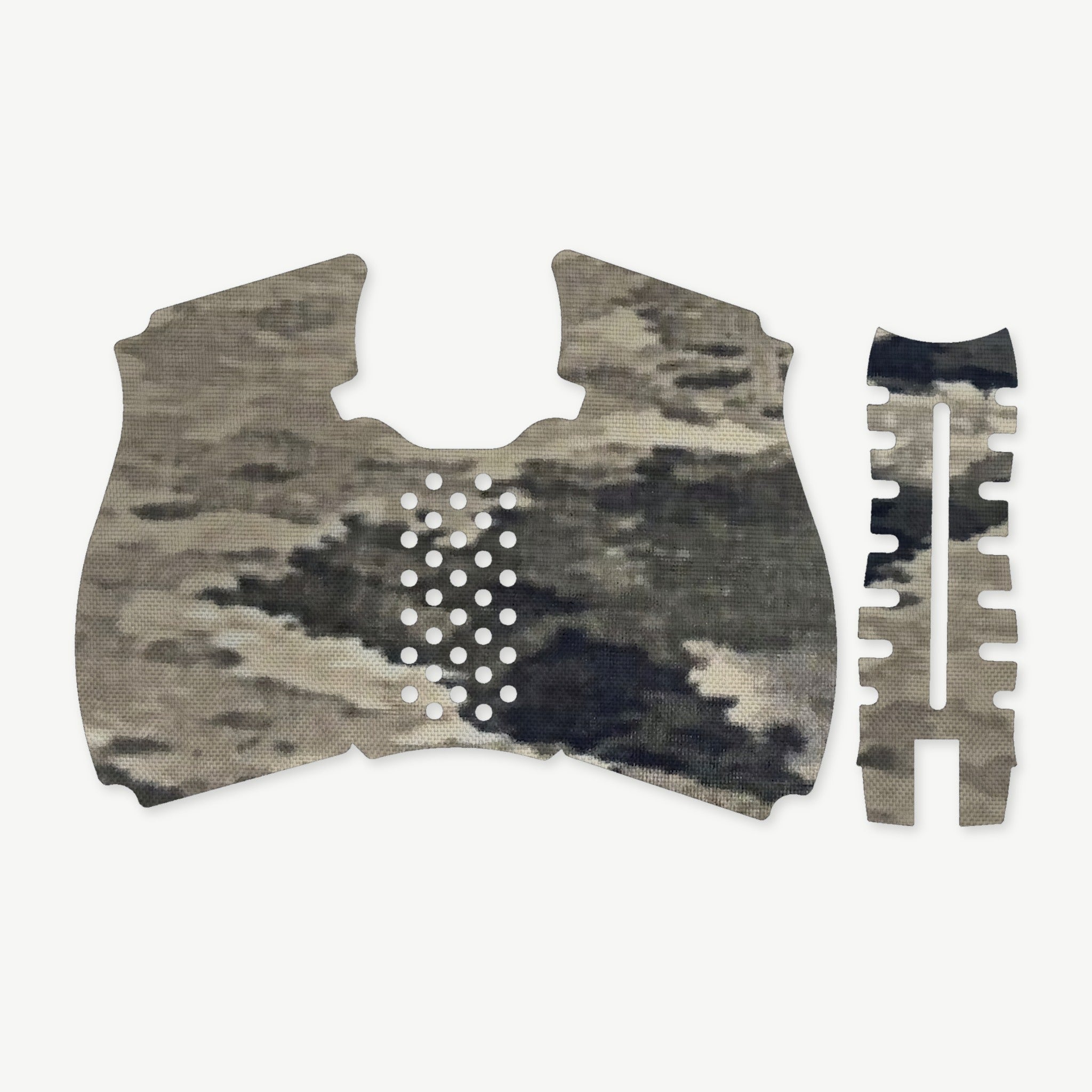 Grip Kit for HK VP9A1 K - die-cut Cordura 1000D kit pieces in A-TACS iX - Combat Textiles