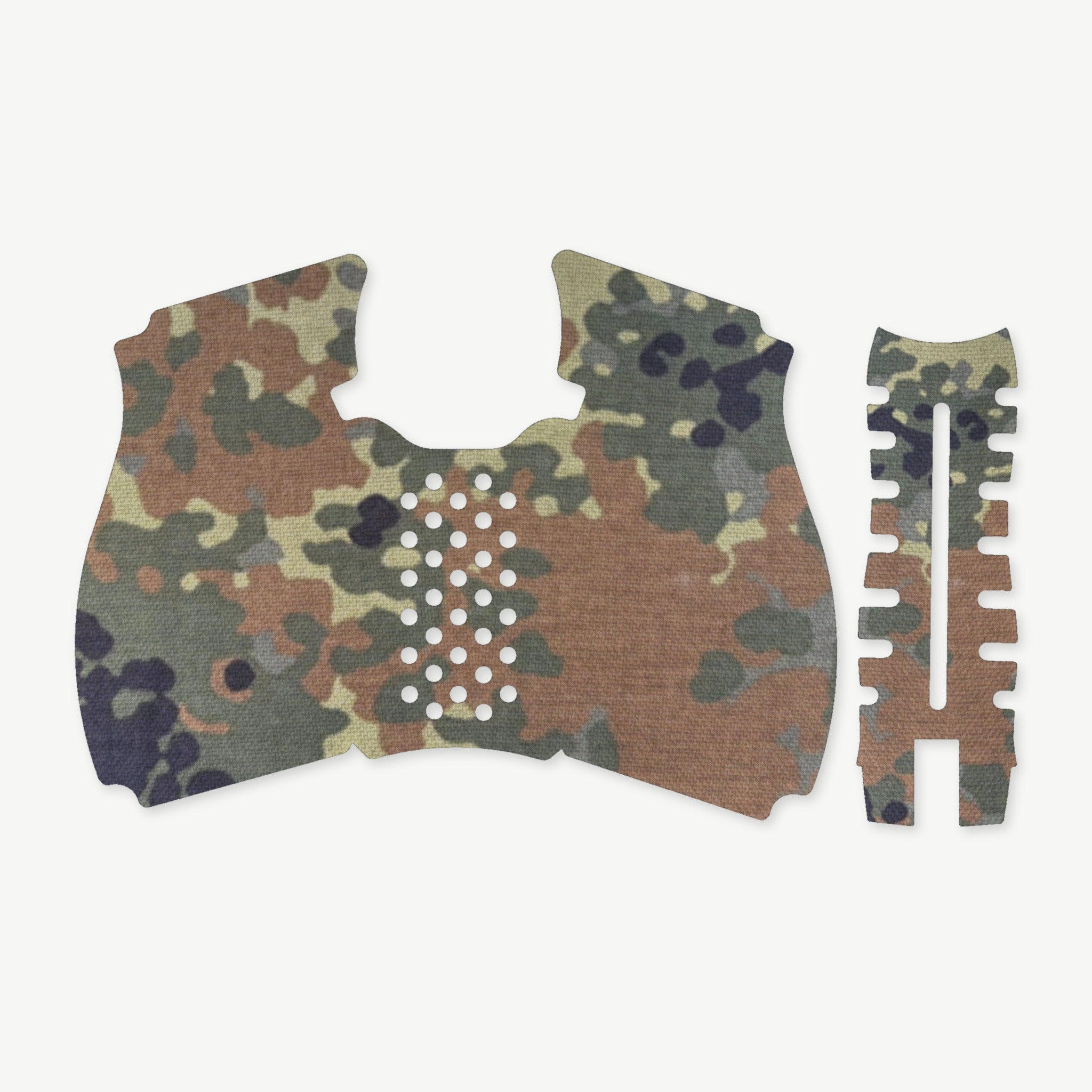 Grip Kit for HK VP9A1 K - die-cut Cordura 1000D kit pieces in Flecktarn - Combat Textiles