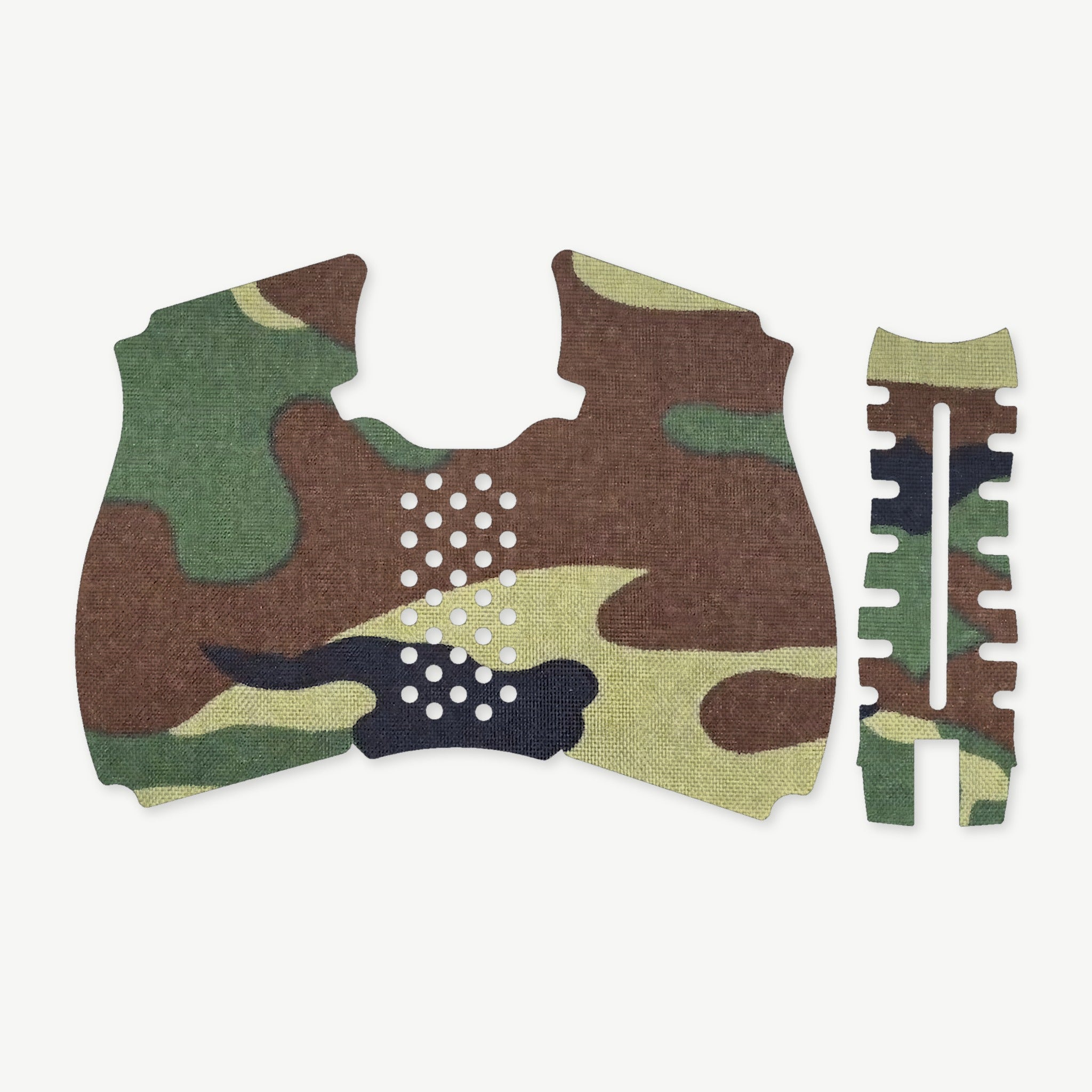 Grip Kit for HK VP9A1 K - die-cut Cordura 1000D kit pieces in M81 Woodland - Combat Textiles