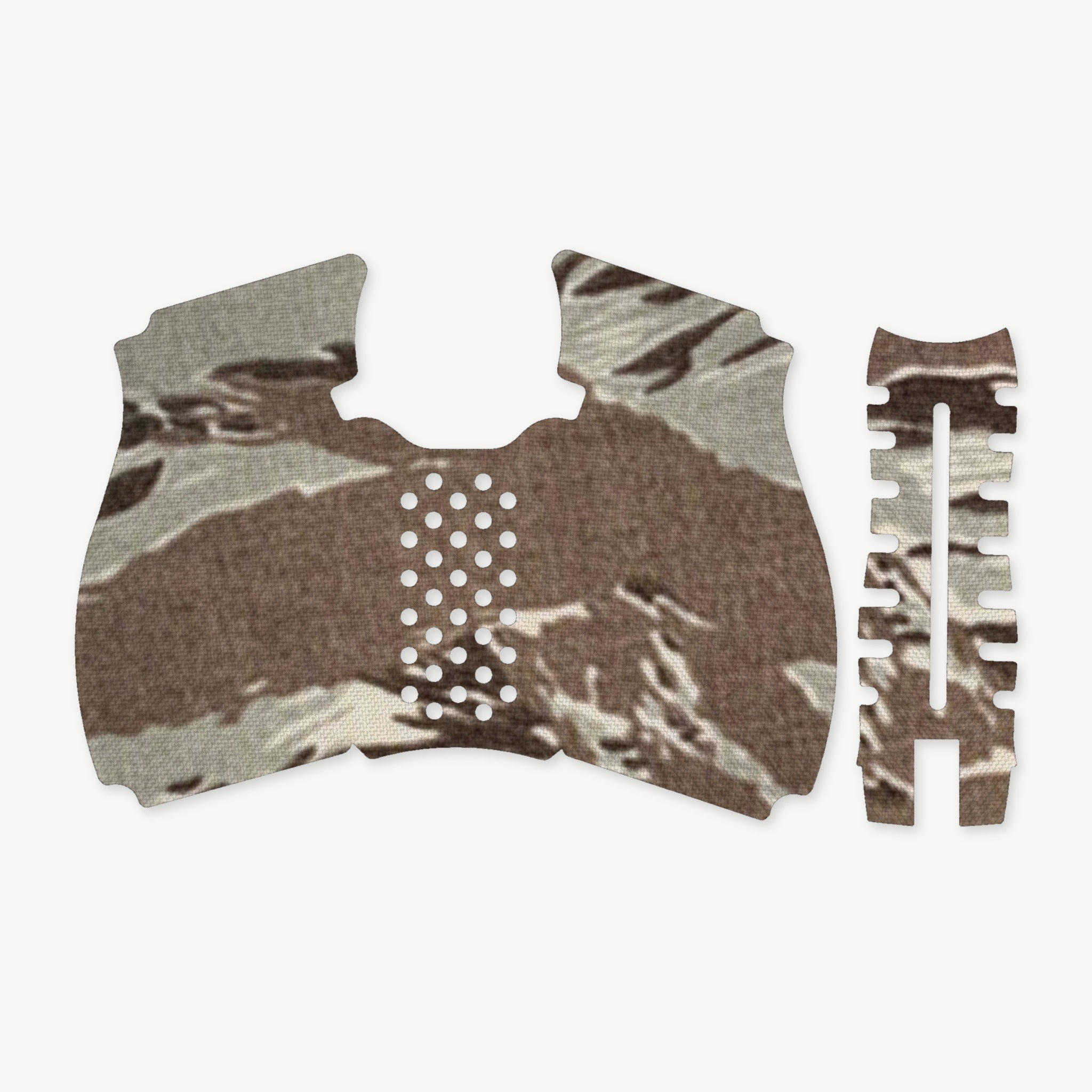 Grip Kit for HK VP9A1 K - die-cut Cordura 1000D kit pieces in Tiger Stripe (ABU) - Combat Textiles