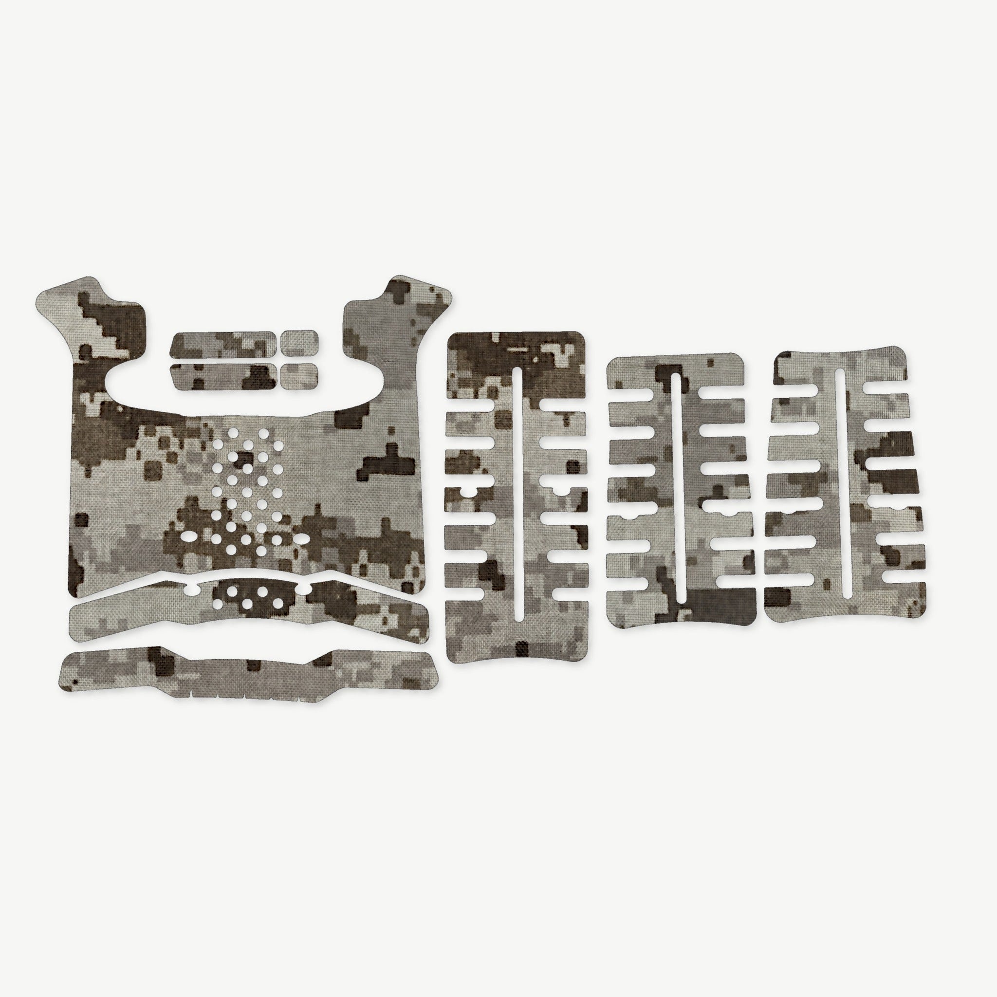 Grip Kit for Archon Type B (Gen 2) - die-cut Cordura 1000D kit pieces in ACU (Desert) - Combat Textiles