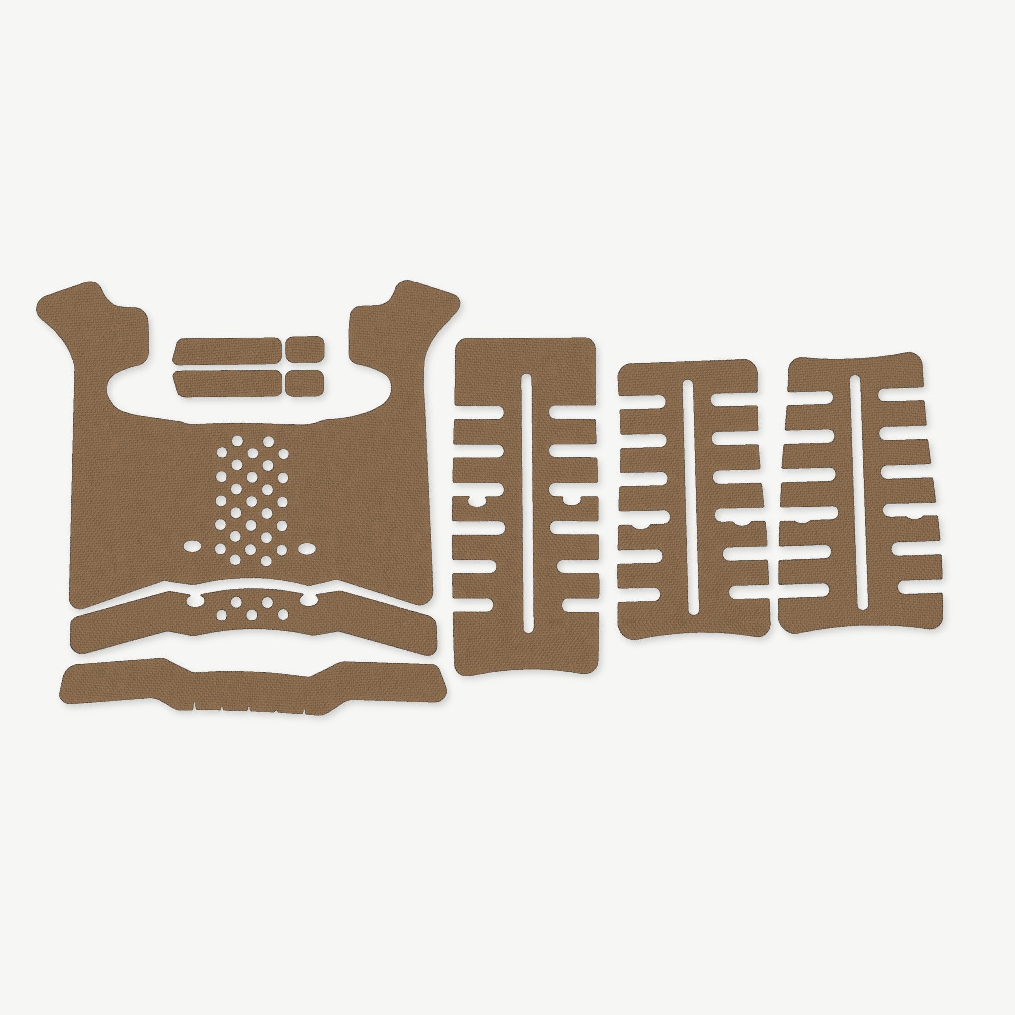 Grip Kit for Archon Type B (Gen 2) - die-cut Cordura 1000D kit pieces in Coyote - Combat Textiles