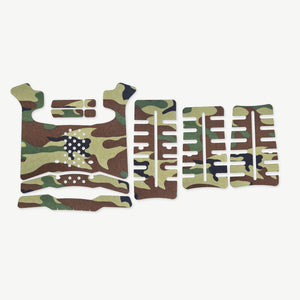 Grip Kit for Archon Type B (Gen 2) - die-cut Cordura 1000D kit pieces in M81 Woodland - Combat Textiles