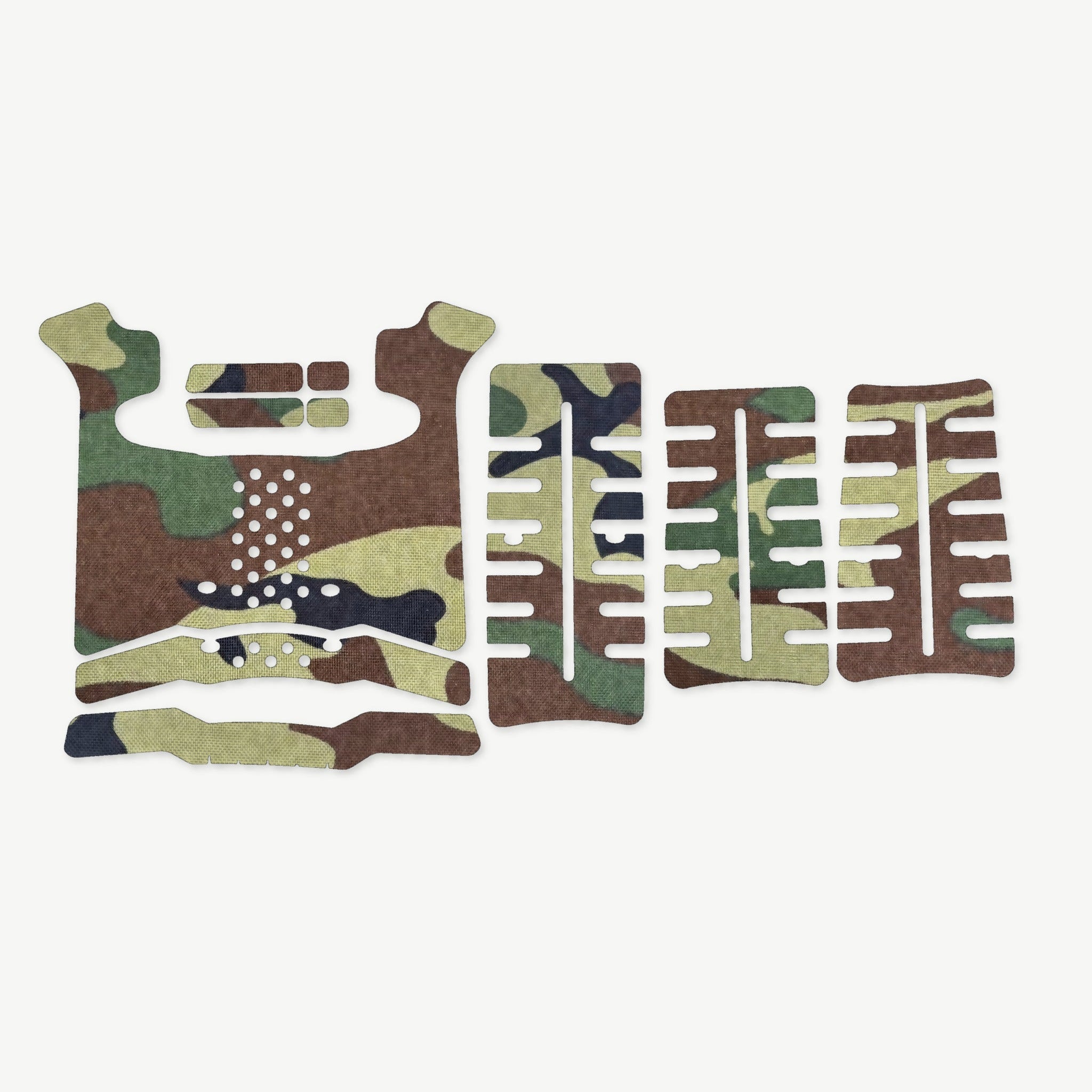 Grip Kit for Archon Type B (Gen 2) - die-cut Cordura 1000D kit pieces in M81 Woodland - Combat Textiles