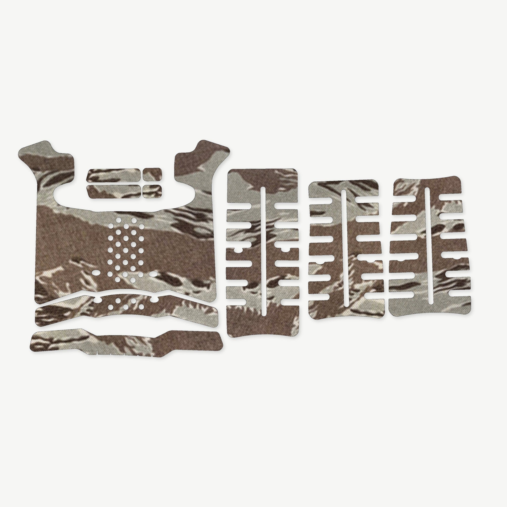 Grip Kit for Archon Type B (Gen 2) - die-cut Cordura 1000D kit pieces in Tiger Stripe (ABU) - Combat Textiles