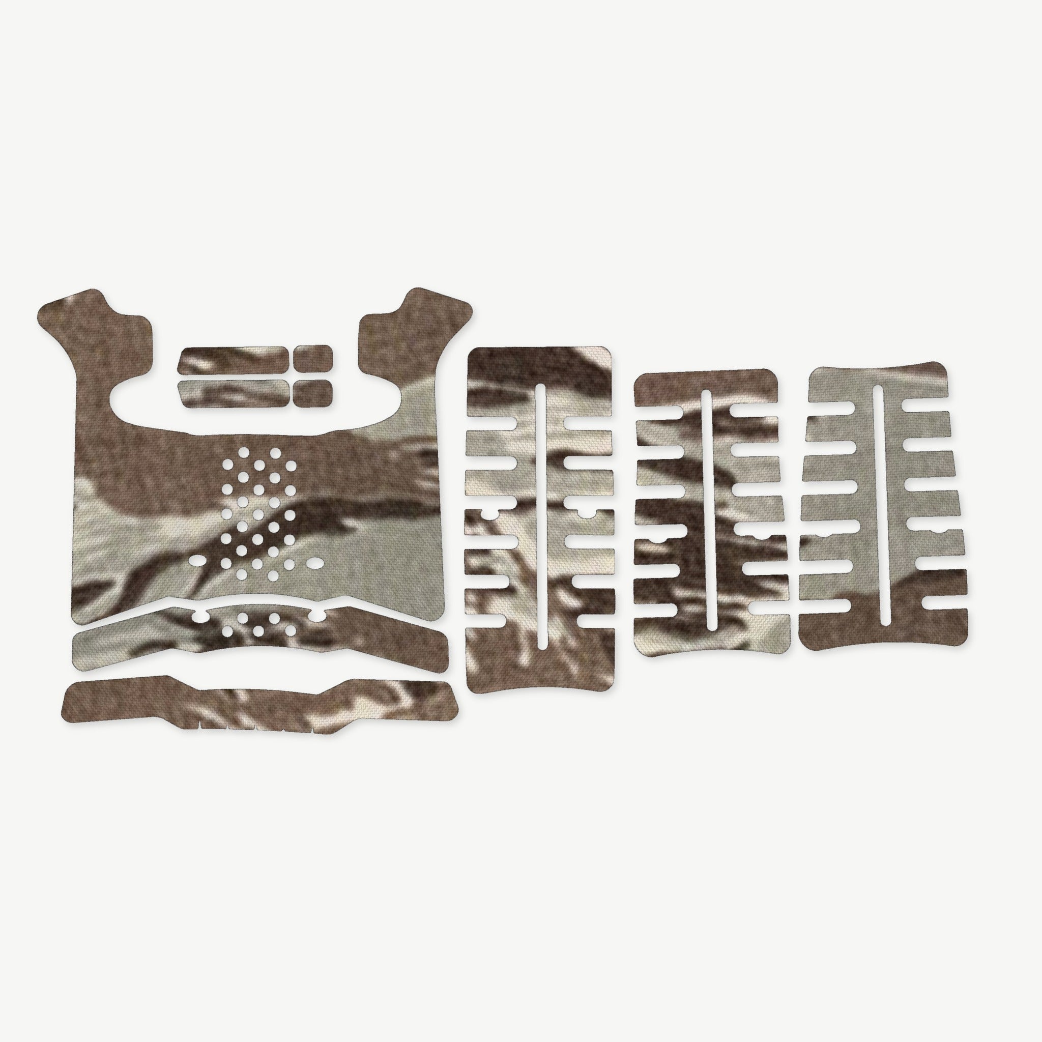 Grip Kit for Archon Type B (Gen 2) - die-cut Cordura 1000D kit pieces in Tiger Stripe (ABU) - Combat Textiles