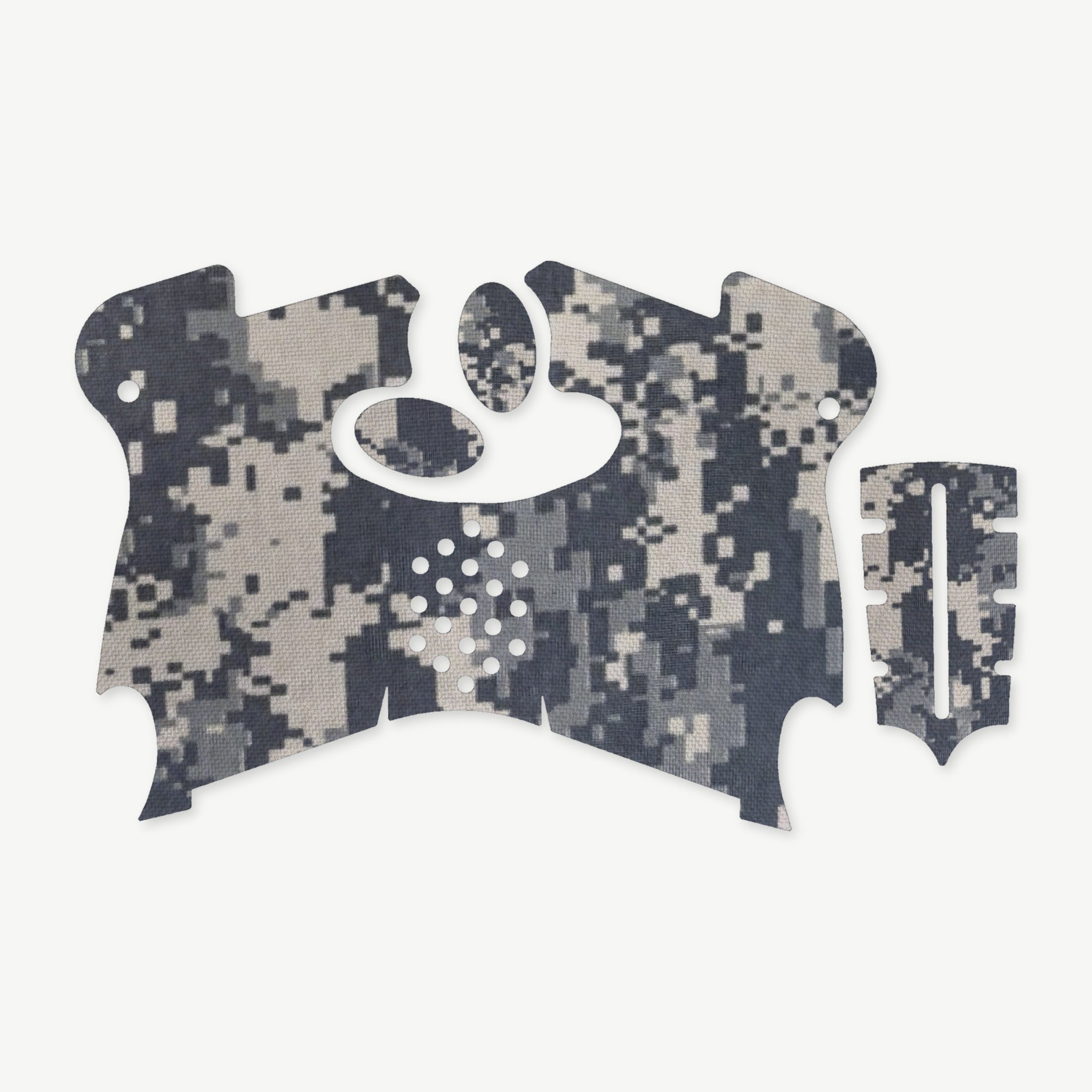 Grip Kit for Canik TP9 Elite SC - die-cut Cordura 1000D kit pieces in ACU - Combat Textiles