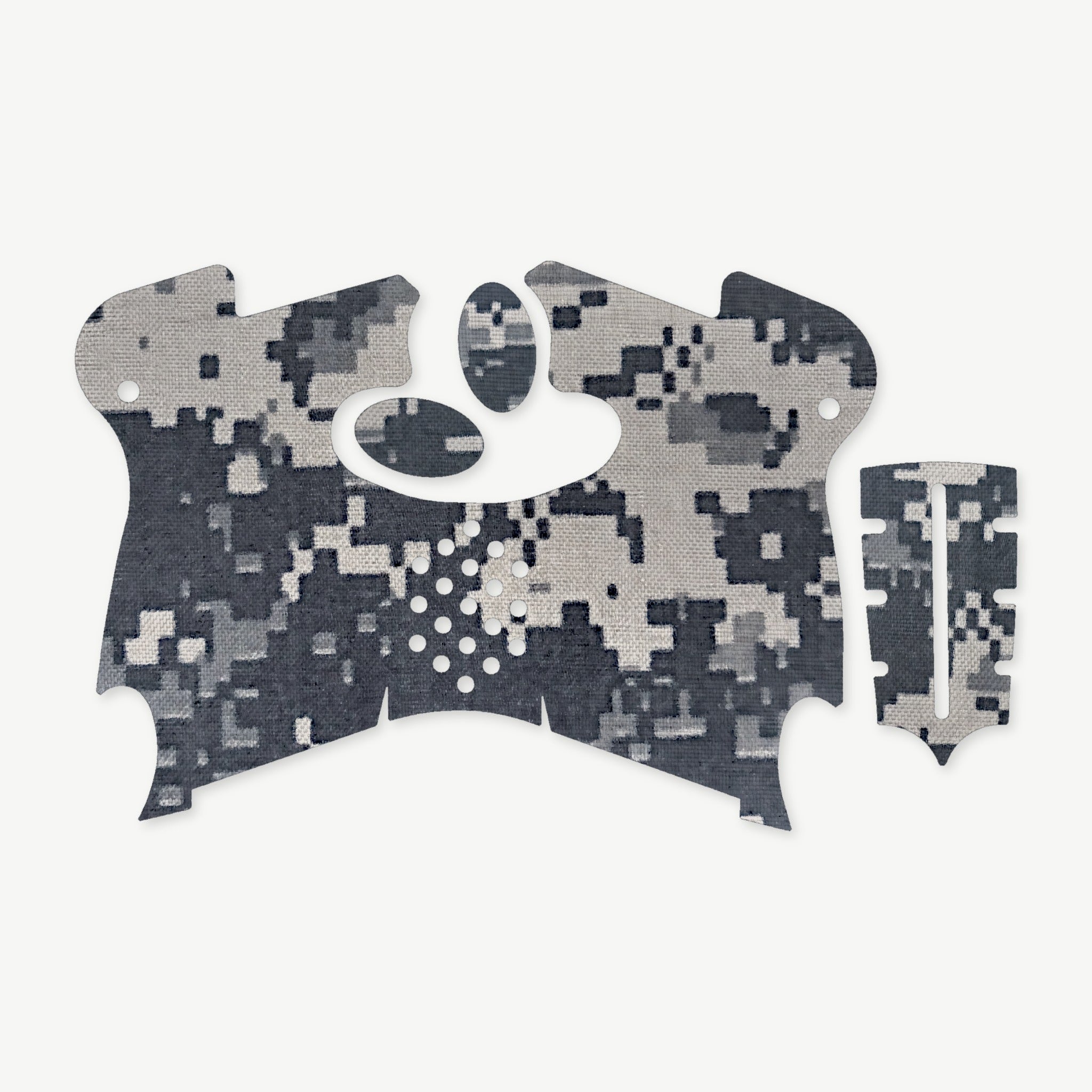 Grip Kit for Canik TP9 Elite SC - die-cut Cordura 1000D kit pieces in ACU - Combat Textiles