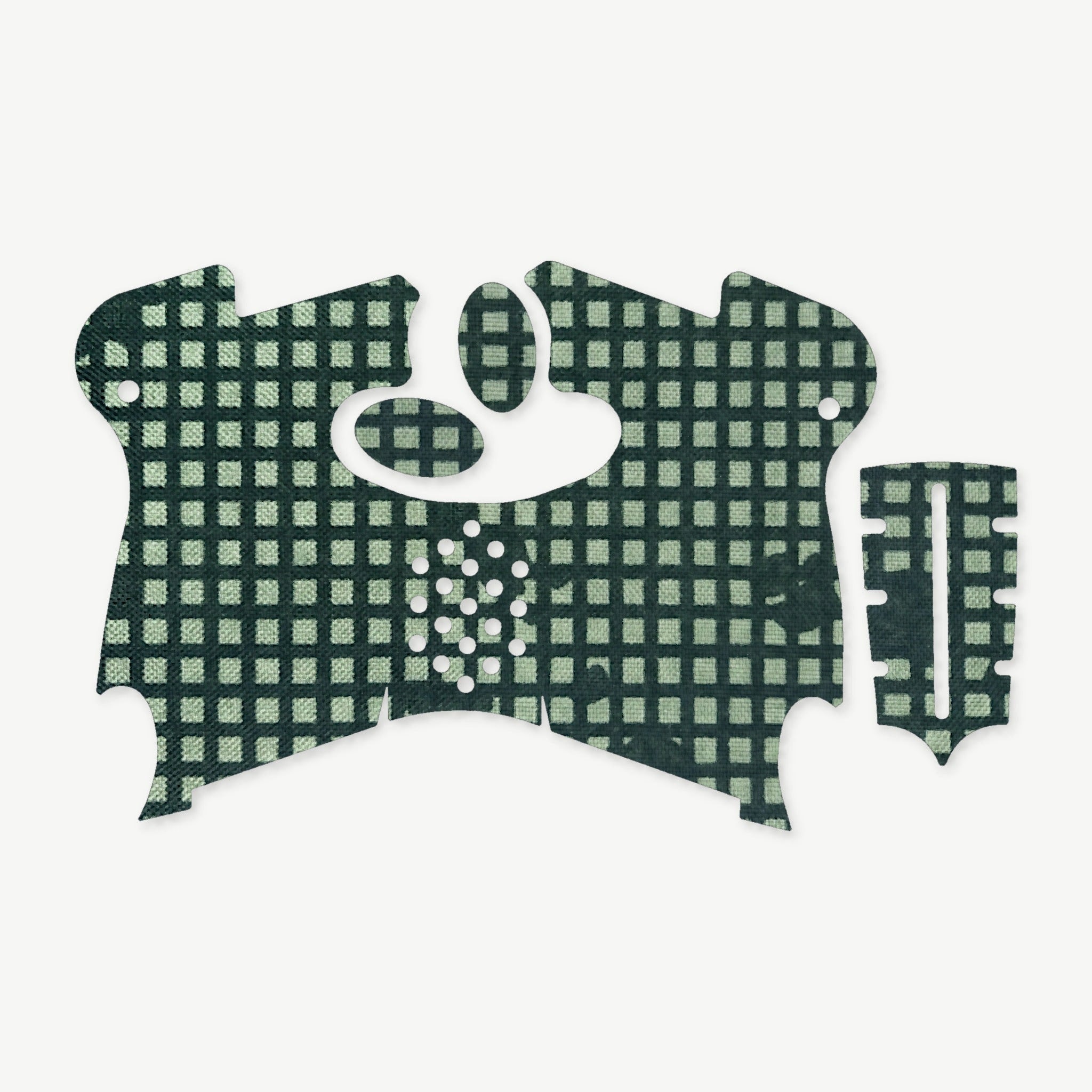 Grip Kit for Canik TP9 Elite SC - die-cut Cordura 1000D kit pieces in Desert Night Camo - Combat Textiles