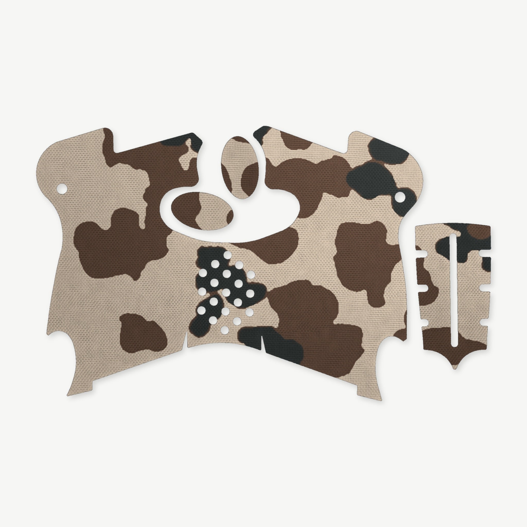 Grip Kit for Canik TP9 Elite SC - die-cut Cordura 1000D kit pieces in Tropentarn - Combat Textiles