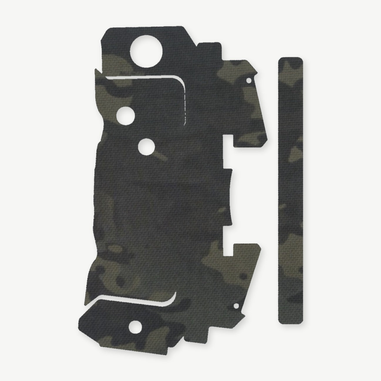 Light Wrap Kit for Streamlight TLR-8A - die-cut Cordura 1000D kit pieces in MultiCam Black - Combat Textiles