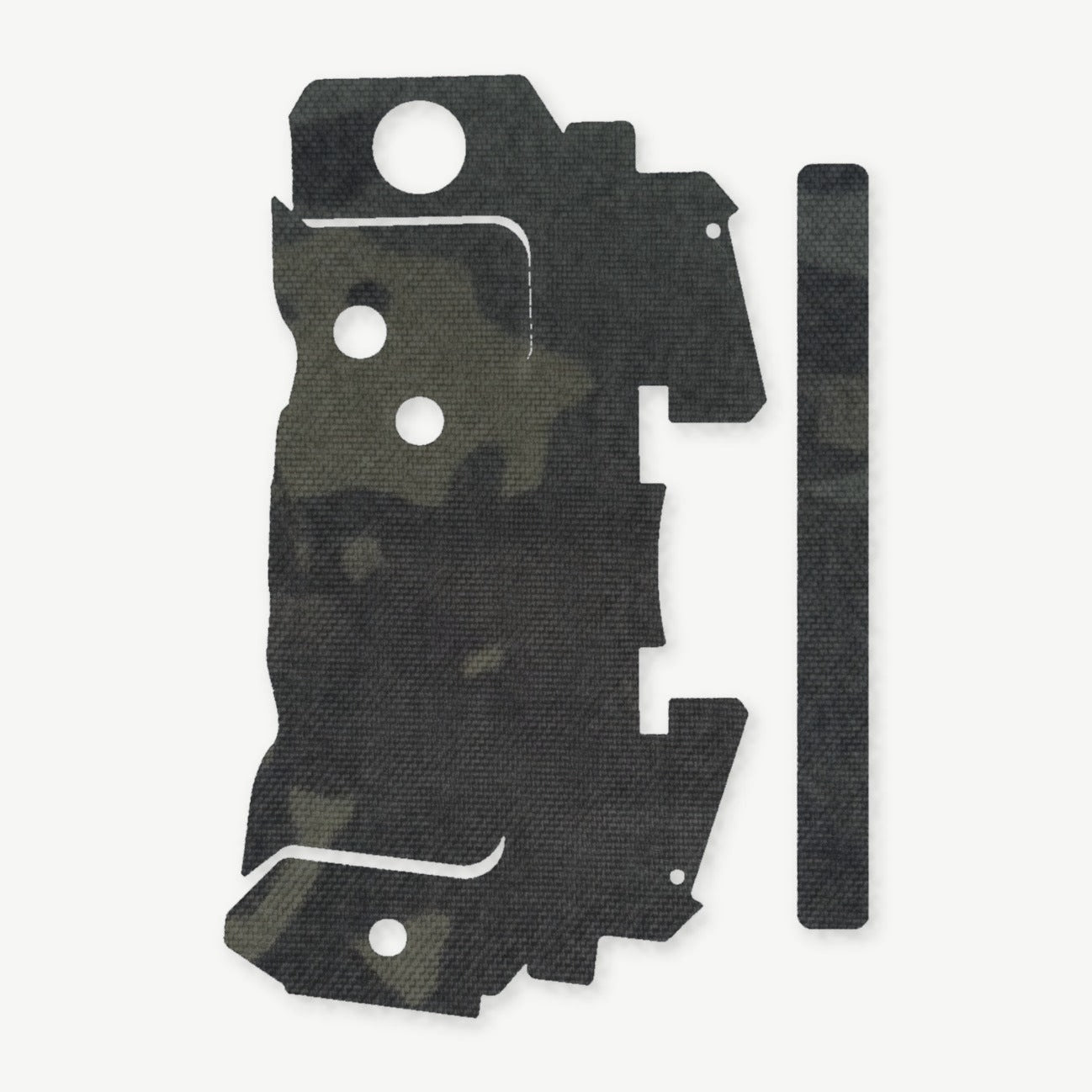 Light Wrap Kit for Streamlight TLR-8A - die-cut Cordura 1000D kit pieces in MultiCam Black - Combat Textiles