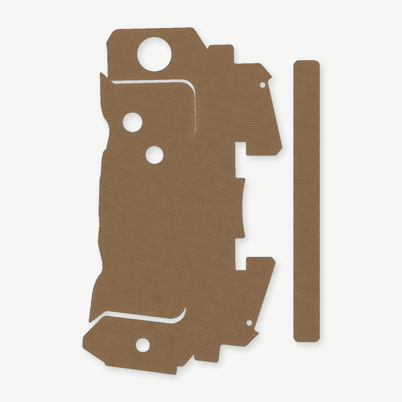 Light Wrap Kit for Streamlight TLR-8A - die-cut Cordura 1000D kit pieces in Coyote - Combat Textiles