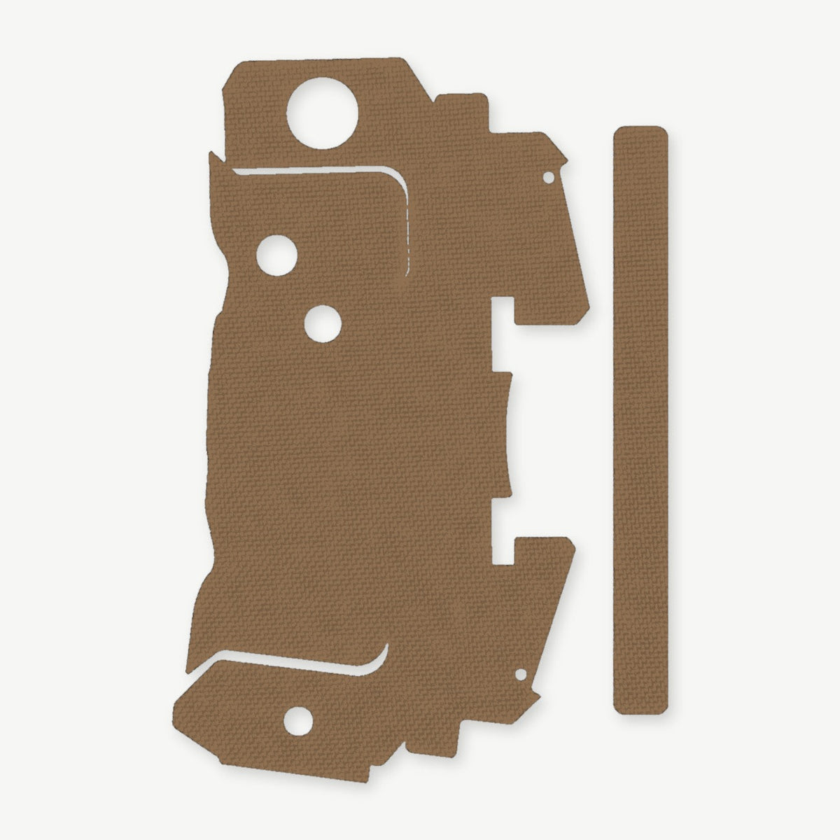 Light Wrap Kit for Streamlight TLR-8A - die-cut Cordura 1000D kit pieces in Coyote - Combat Textiles