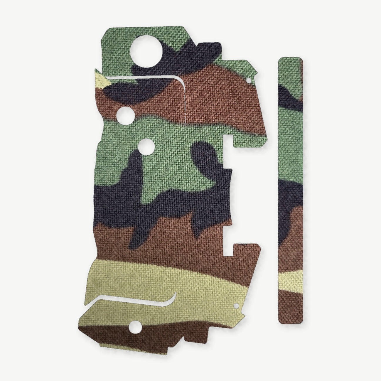 Light Wrap Kit for Streamlight TLR-8A - die-cut Cordura 1000D kit pieces in M81 Woodland - Combat Textiles