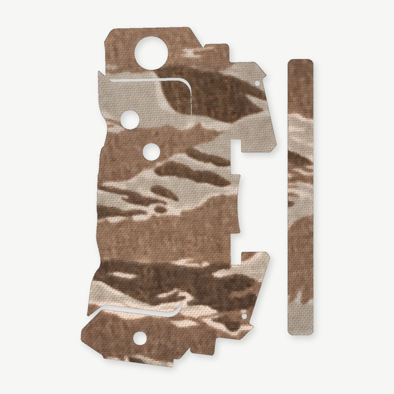 Light Wrap Kit for Streamlight TLR-8A - die-cut Cordura 1000D kit pieces in Tiger Stripe (Desert) - Combat Textiles