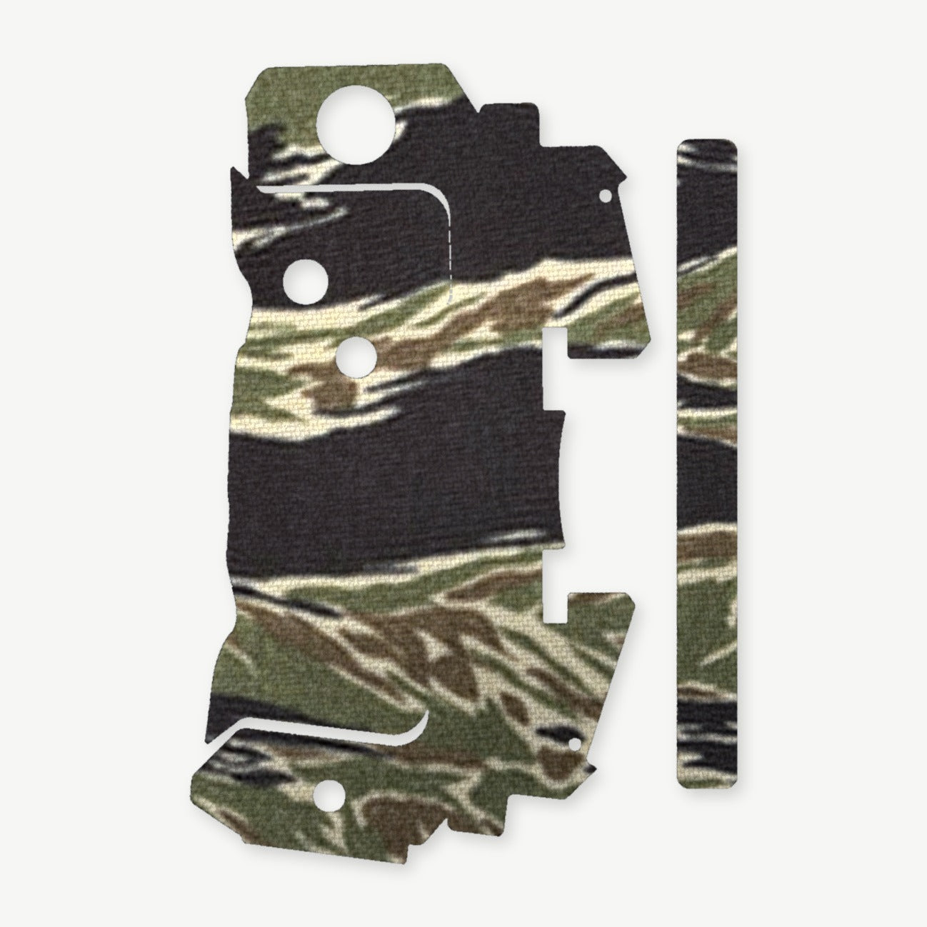 Light Wrap Kit for Streamlight TLR-8A - die-cut Cordura 1000D kit pieces in Tiger Stripe (Green/Black) - Combat Textiles