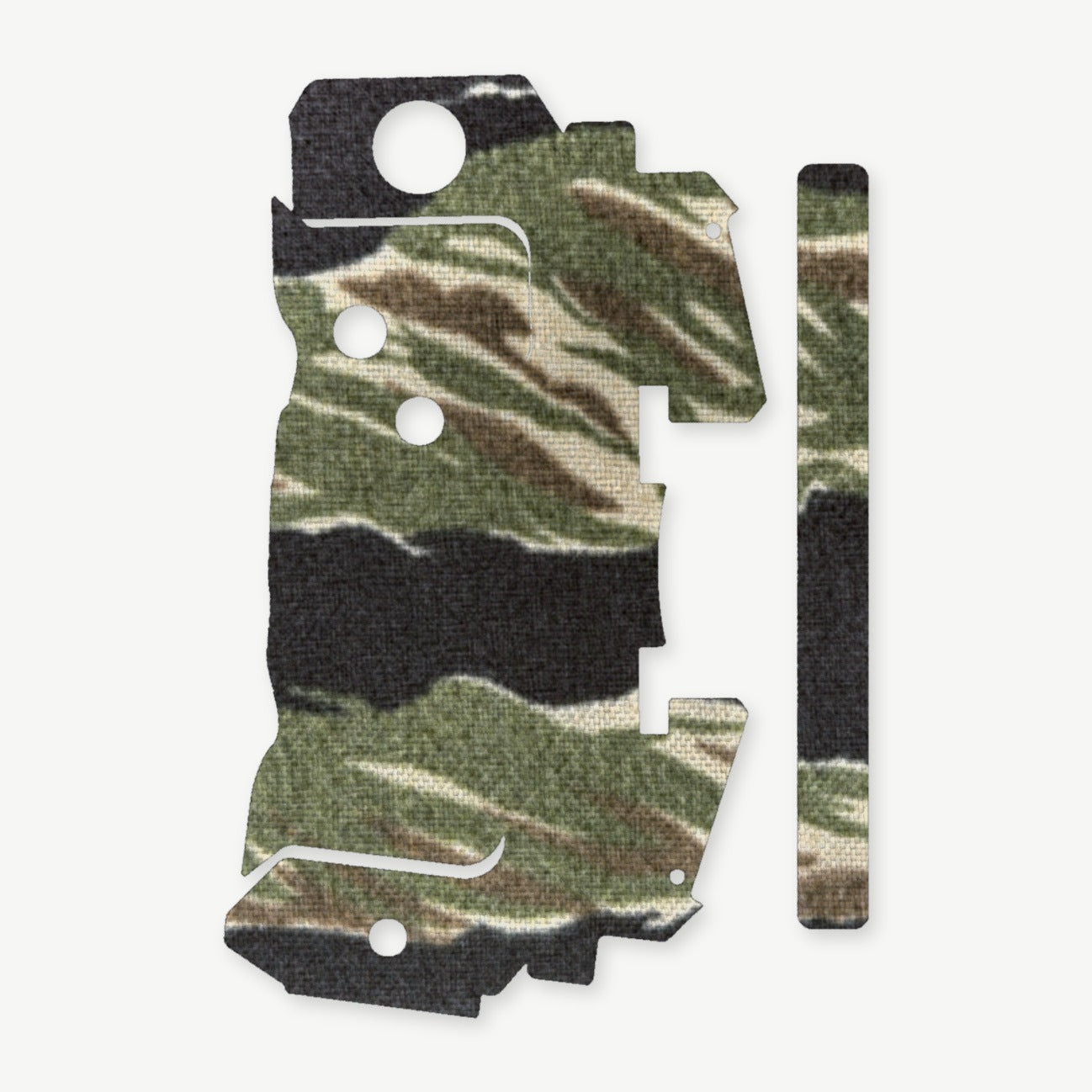 Light Wrap Kit for Streamlight TLR-8A - die-cut Cordura 1000D kit pieces in Tiger Stripe (Green/Black) - Combat Textiles