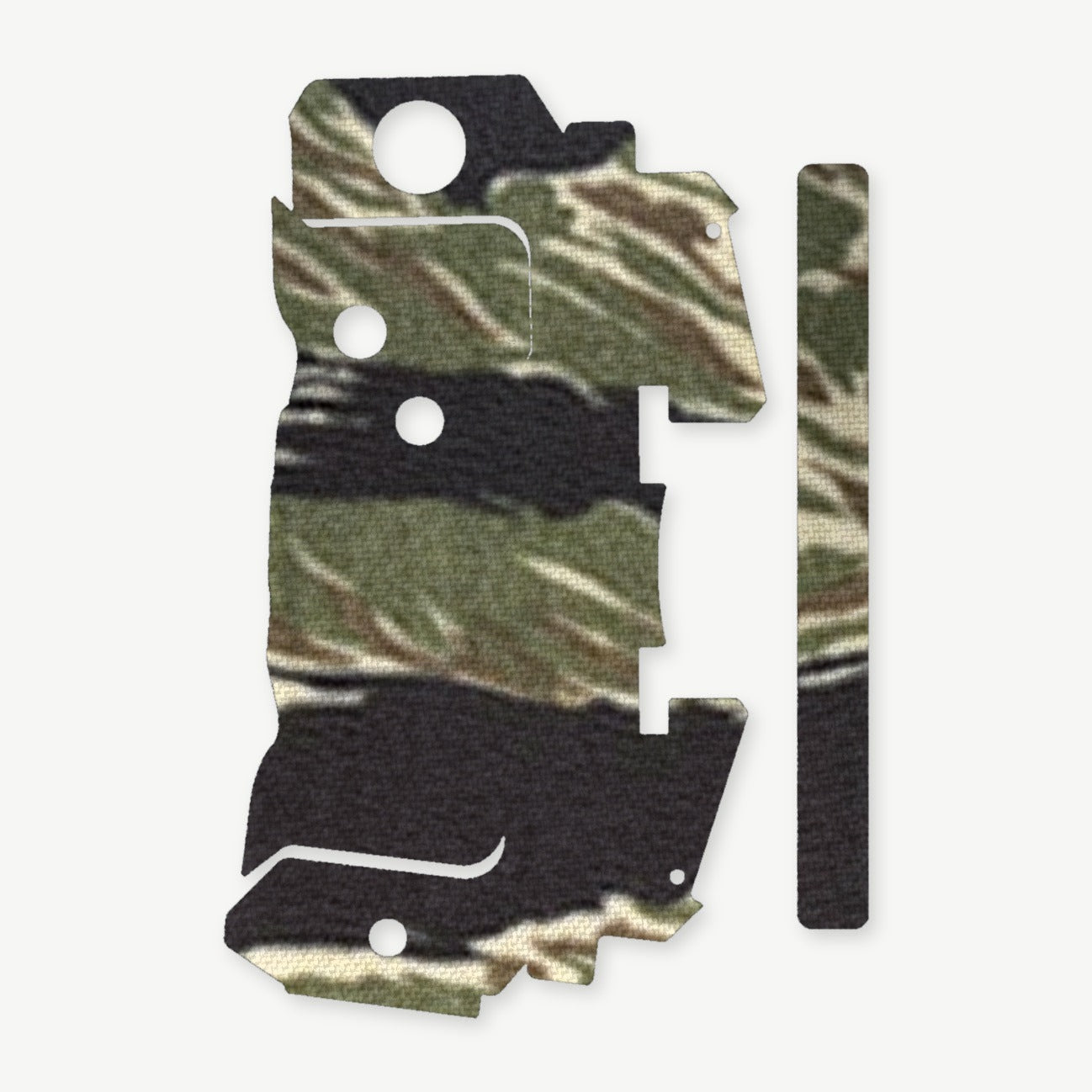 Light Wrap Kit for Streamlight TLR-8A - die-cut Cordura 1000D kit pieces in Tiger Stripe (Green/Black) - Combat Textiles