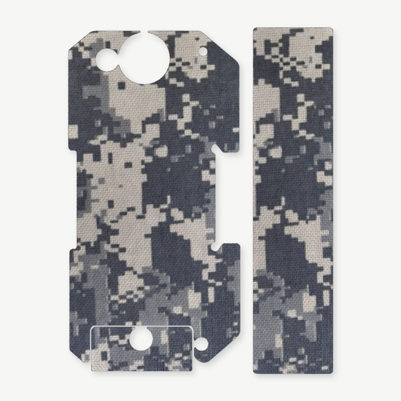 Light Wrap Kit for BRAUN Tactical Rail Mount - die-cut Cordura 1000D kit pieces in ACU - Combat Textiles