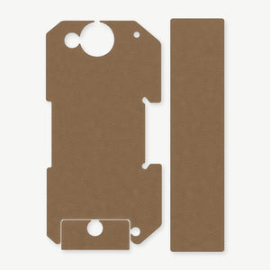 Light Wrap Kit for BRAUN Tactical Rail Mount - die-cut Cordura 1000D kit pieces in Coyote - Combat Textiles