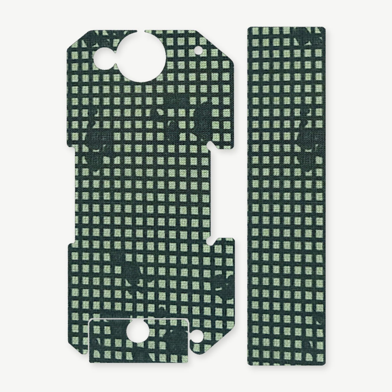 Light Wrap Kit for BRAUN Tactical Rail Mount - die-cut Cordura 1000D kit pieces in Desert Night Camo - Combat Textiles