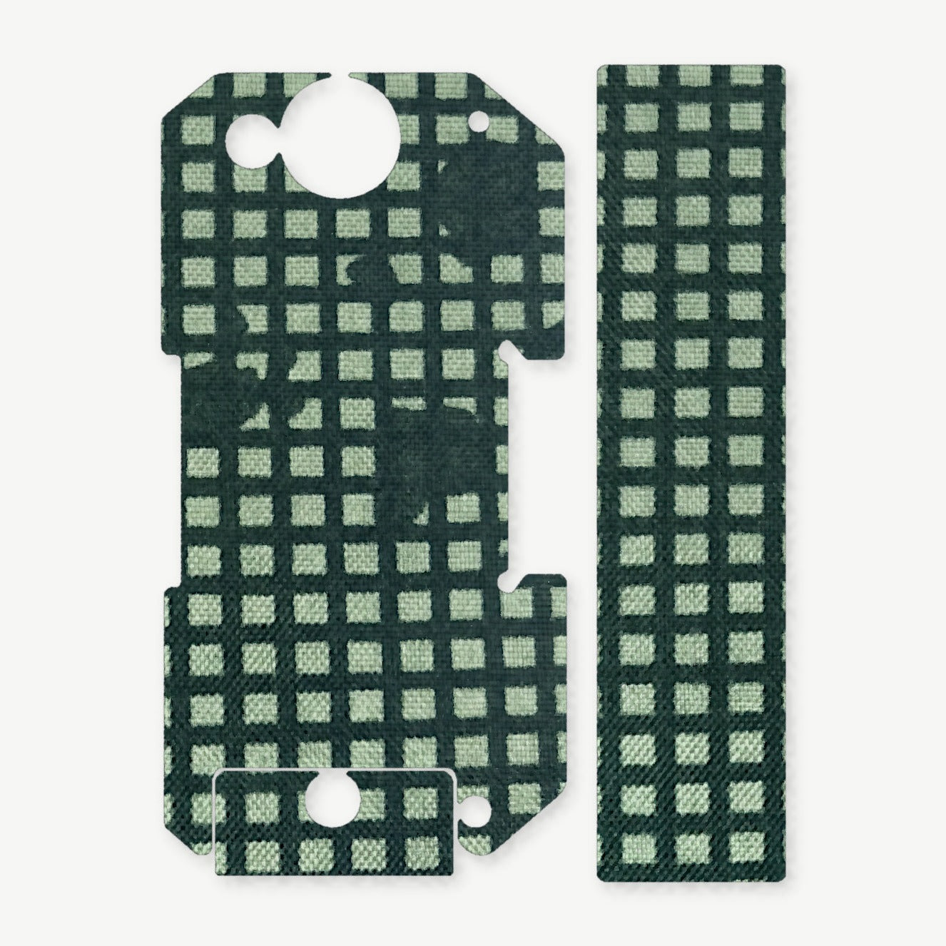 Light Wrap Kit for BRAUN Tactical Rail Mount - die-cut Cordura 1000D kit pieces in Desert Night Camo - Combat Textiles