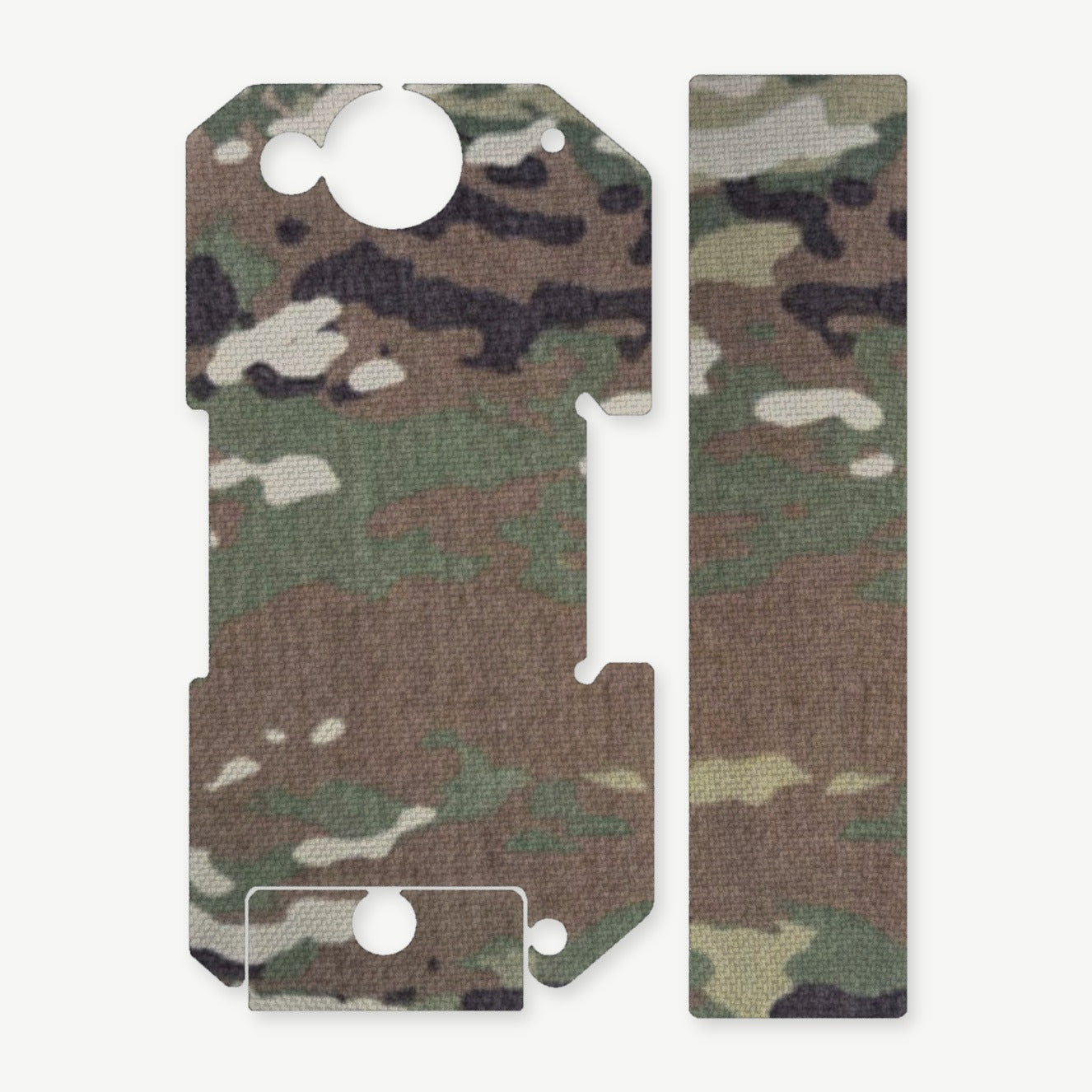 Light Wrap Kit for BRAUN Tactical Rail Mount - die-cut Cordura 1000D kit pieces in MultiCam - Combat Textiles