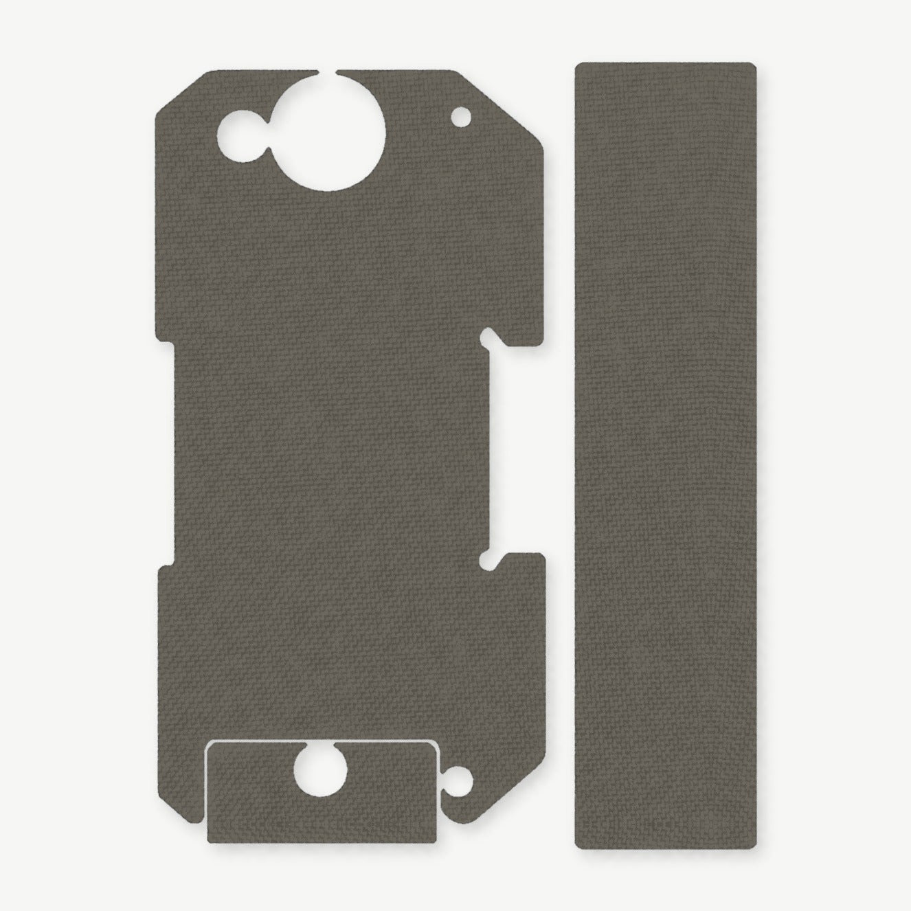 Light Wrap Kit for BRAUN Tactical Rail Mount - die-cut Cordura 1000D kit pieces in Ranger Green - Combat Textiles