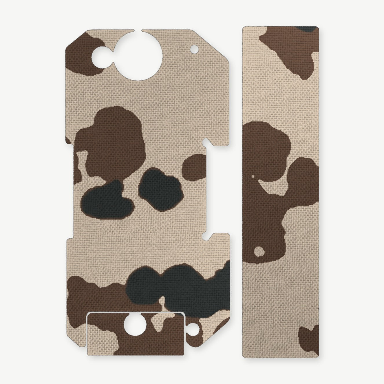 Light Wrap Kit for BRAUN Tactical Rail Mount - die-cut Cordura 1000D kit pieces in Tropentarn - Combat Textiles
