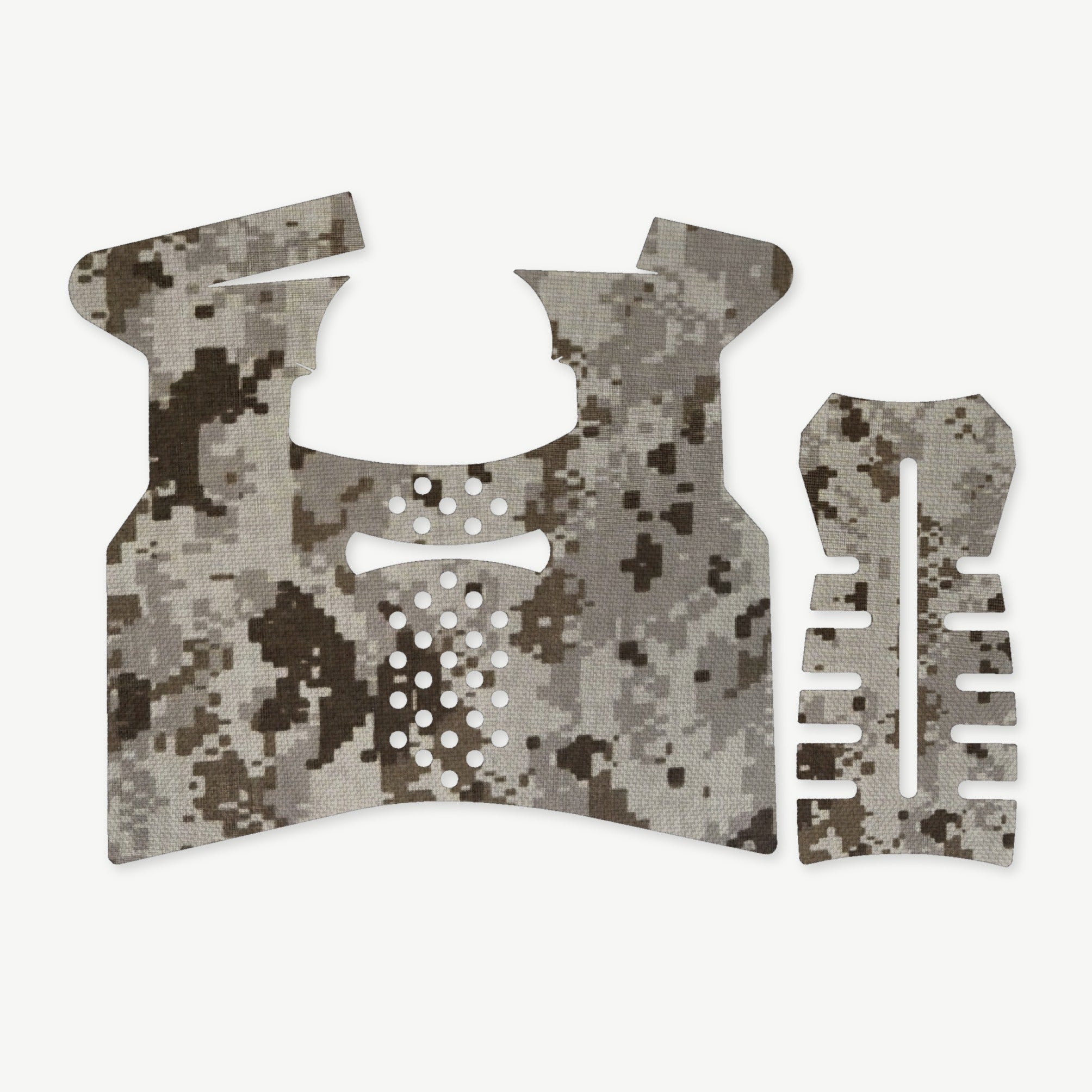 Grip Kit for Taurus GX4 Carry - die-cut Cordura 1000D kit pieces in ACU (Desert) - Combat Textiles
