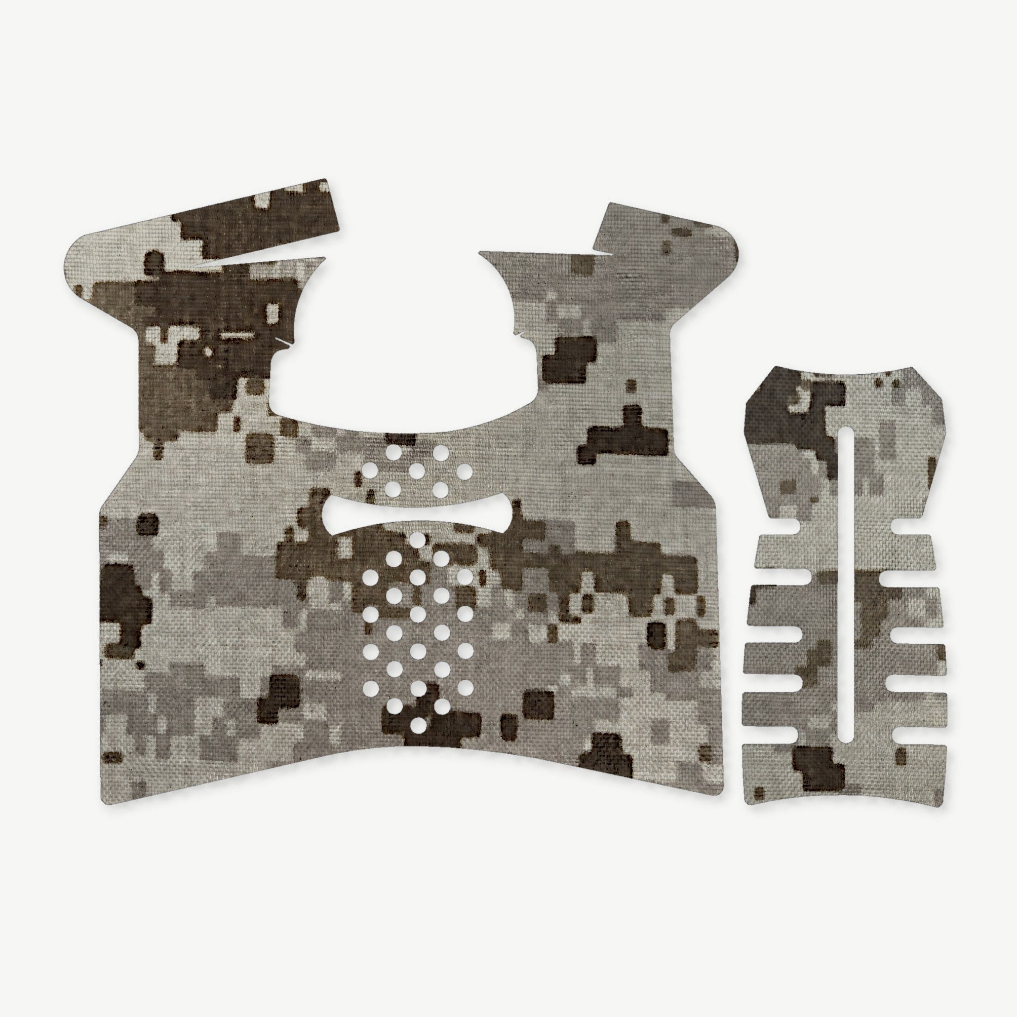 Grip Kit for Taurus GX4 Carry - die-cut Cordura 1000D kit pieces in ACU (Desert) - Combat Textiles