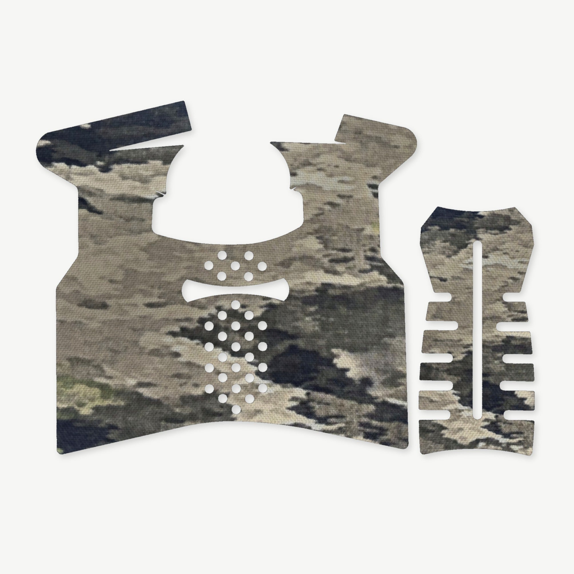 Grip Kit for Taurus GX4 Carry - die-cut Cordura 1000D kit pieces in A-TACS iX - Combat Textiles