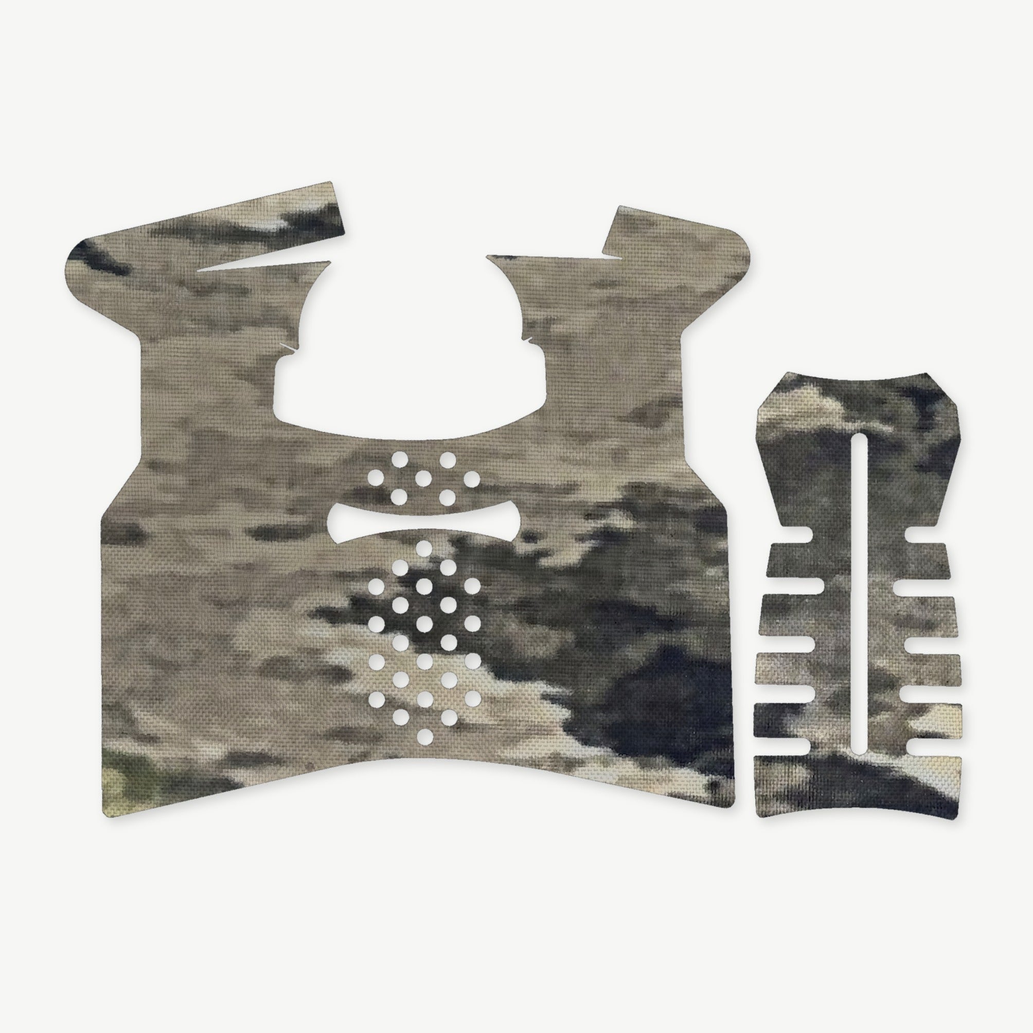 Grip Kit for Taurus GX4 Carry - die-cut Cordura 1000D kit pieces in A-TACS iX - Combat Textiles