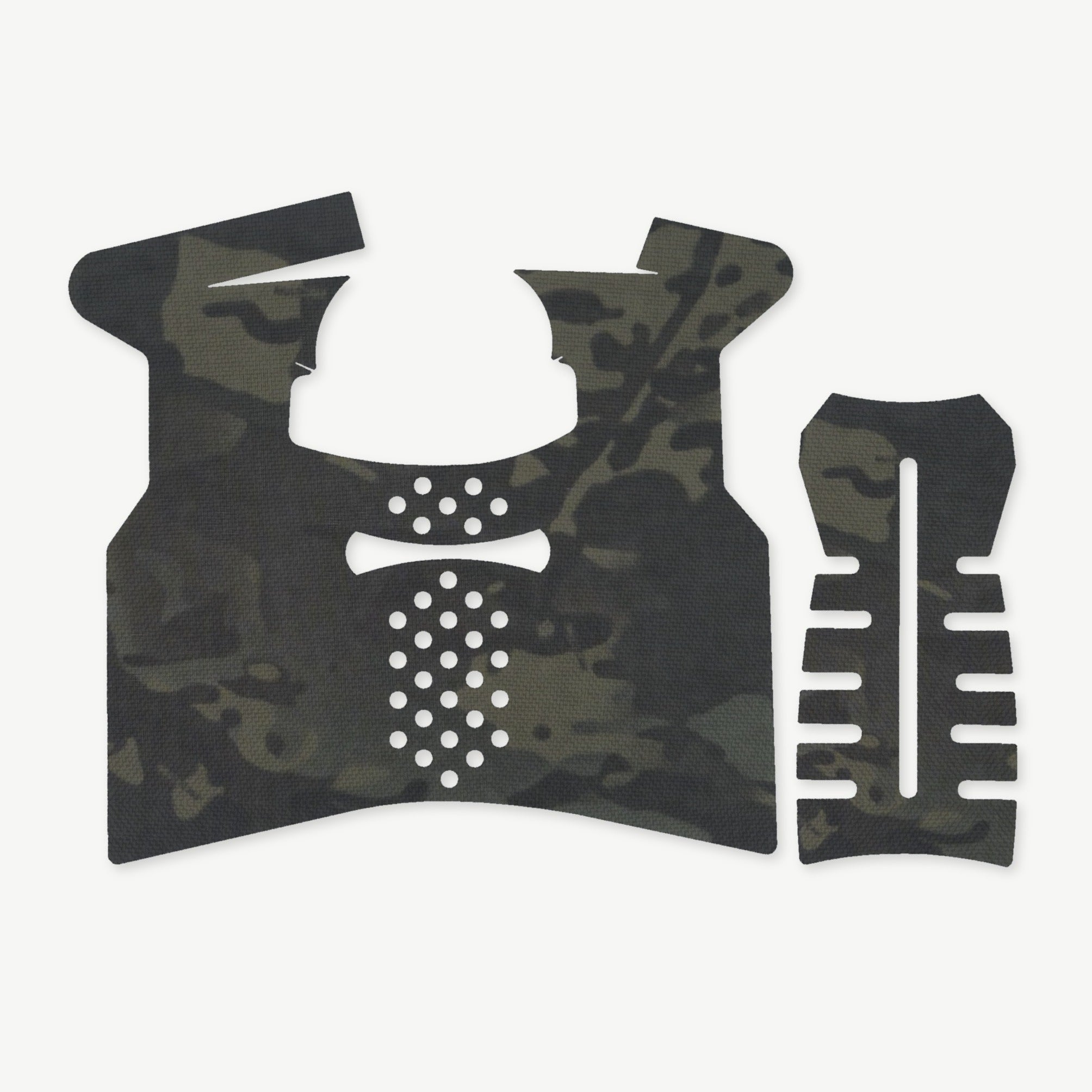 Grip Kit for Taurus GX4 Carry - die-cut Cordura 1000D kit pieces in MultiCam Black - Combat Textiles