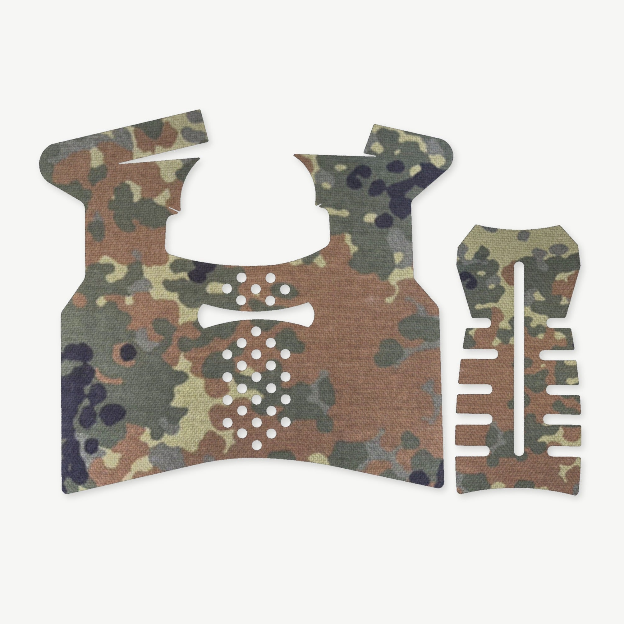Grip Kit for Taurus GX4 Carry - die-cut Cordura 1000D kit pieces in Flecktarn - Combat Textiles
