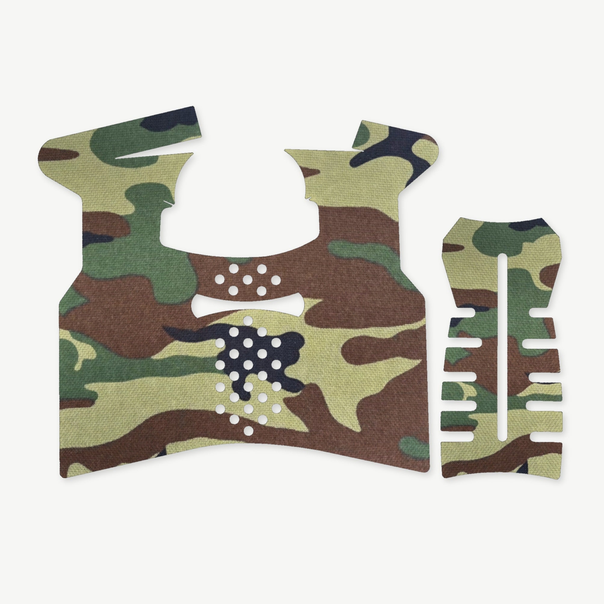 Grip Kit for Taurus GX4 Carry - die-cut Cordura 1000D kit pieces in M81 Woodland - Combat Textiles