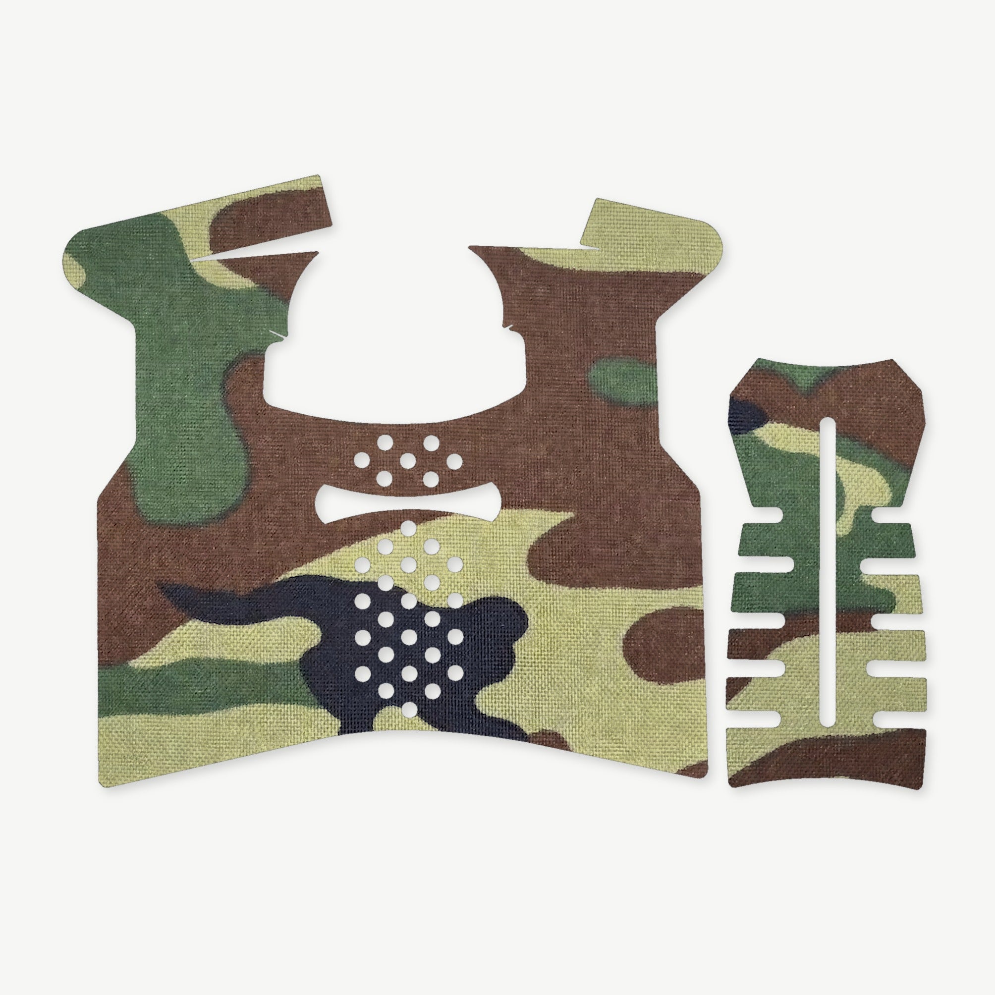 Grip Kit for Taurus GX4 Carry - die-cut Cordura 1000D kit pieces in M81 Woodland - Combat Textiles