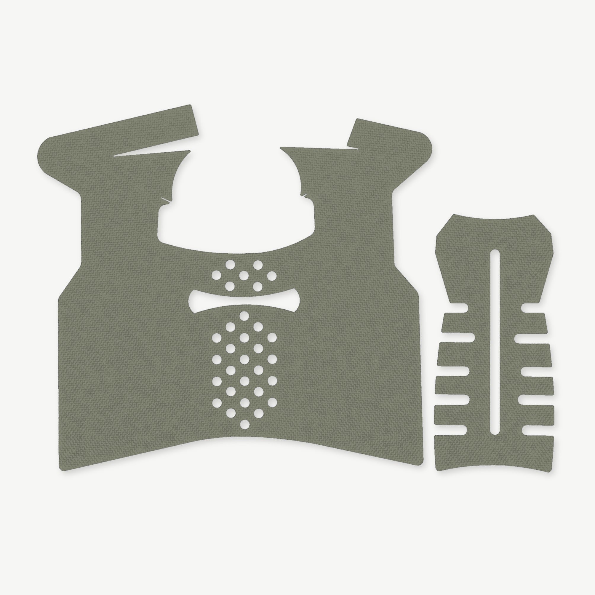 Grip Kit for Taurus GX4 Carry - die-cut Cordura 1000D kit pieces in OD Green - Combat Textiles
