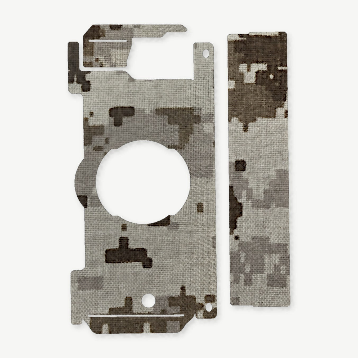 Light Wrap Kit for OLIGHT VALKYRIE PL-PRO - die-cut Cordura 1000D kit pieces in ACU (Desert) - Combat Textiles