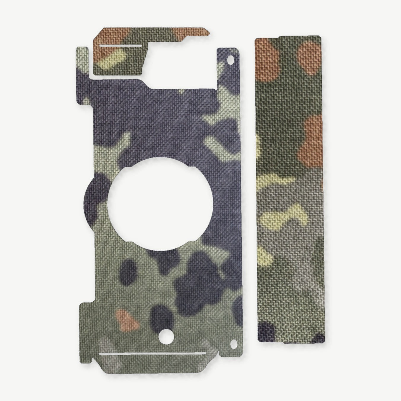 Light Wrap Kit for OLIGHT VALKYRIE PL-PRO - die-cut Cordura 1000D kit pieces in Flecktarn - Combat Textiles