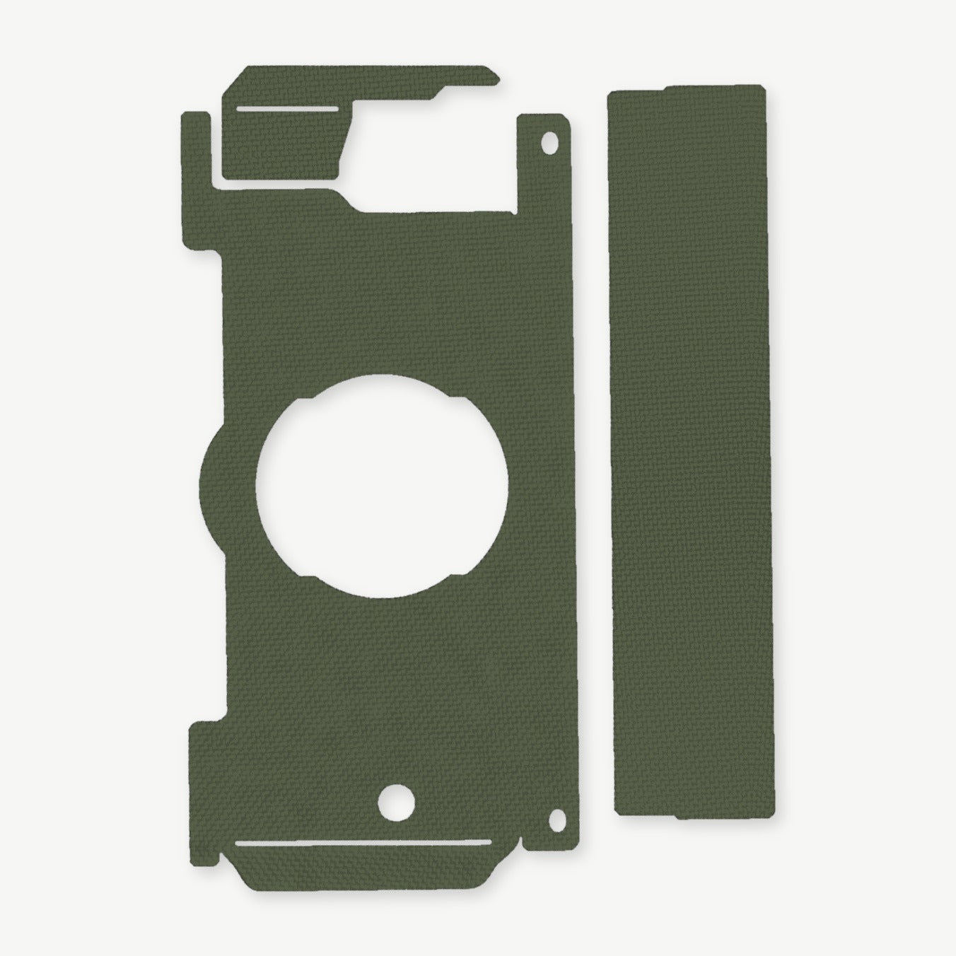 Light Wrap Kit for OLIGHT VALKYRIE PL-PRO - die-cut Cordura 1000D kit pieces in Ranger Green - Combat Textiles