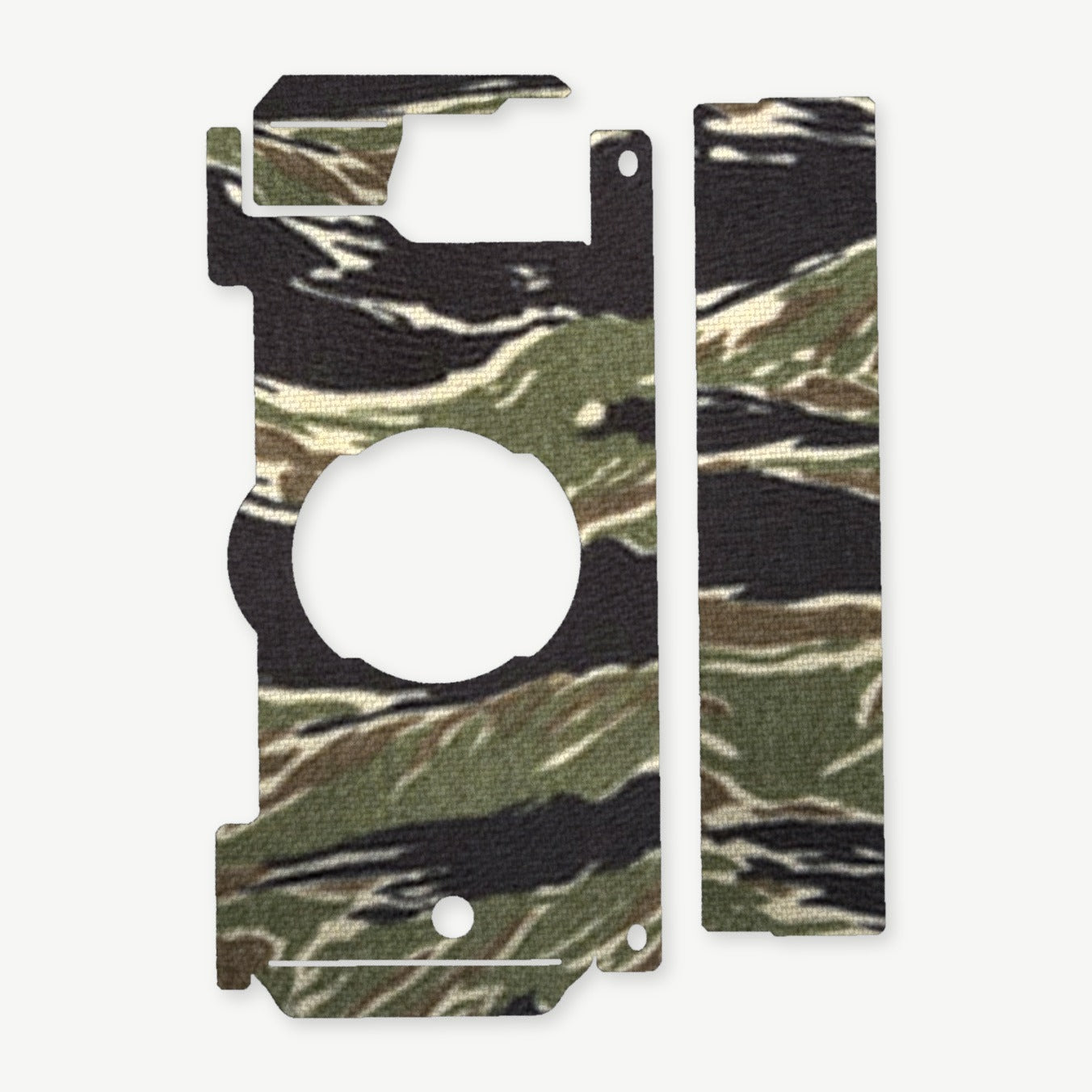 Light Wrap Kit for OLIGHT VALKYRIE PL-PRO - die-cut Cordura 1000D kit pieces in Tiger Stripe (Green/Black) - Combat Textiles